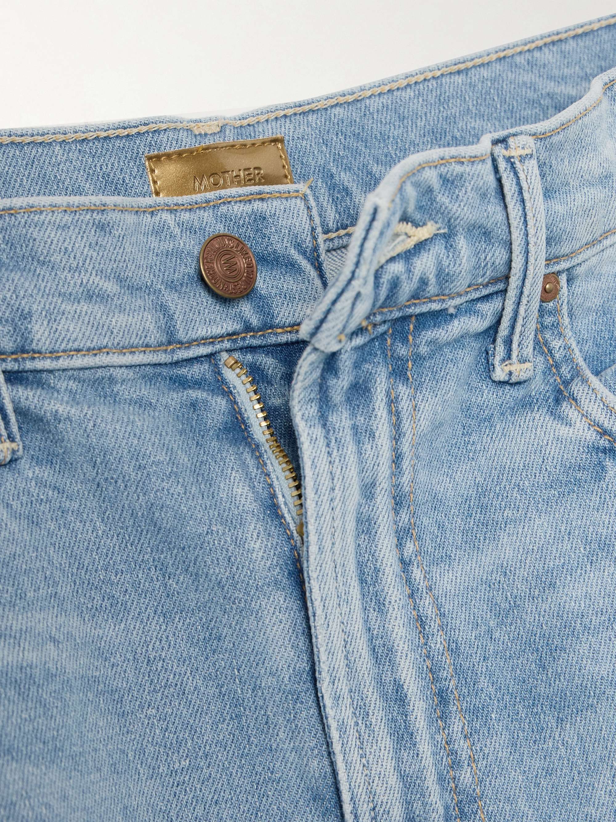 The Lasso Sneak high-rise wide-leg jeans view