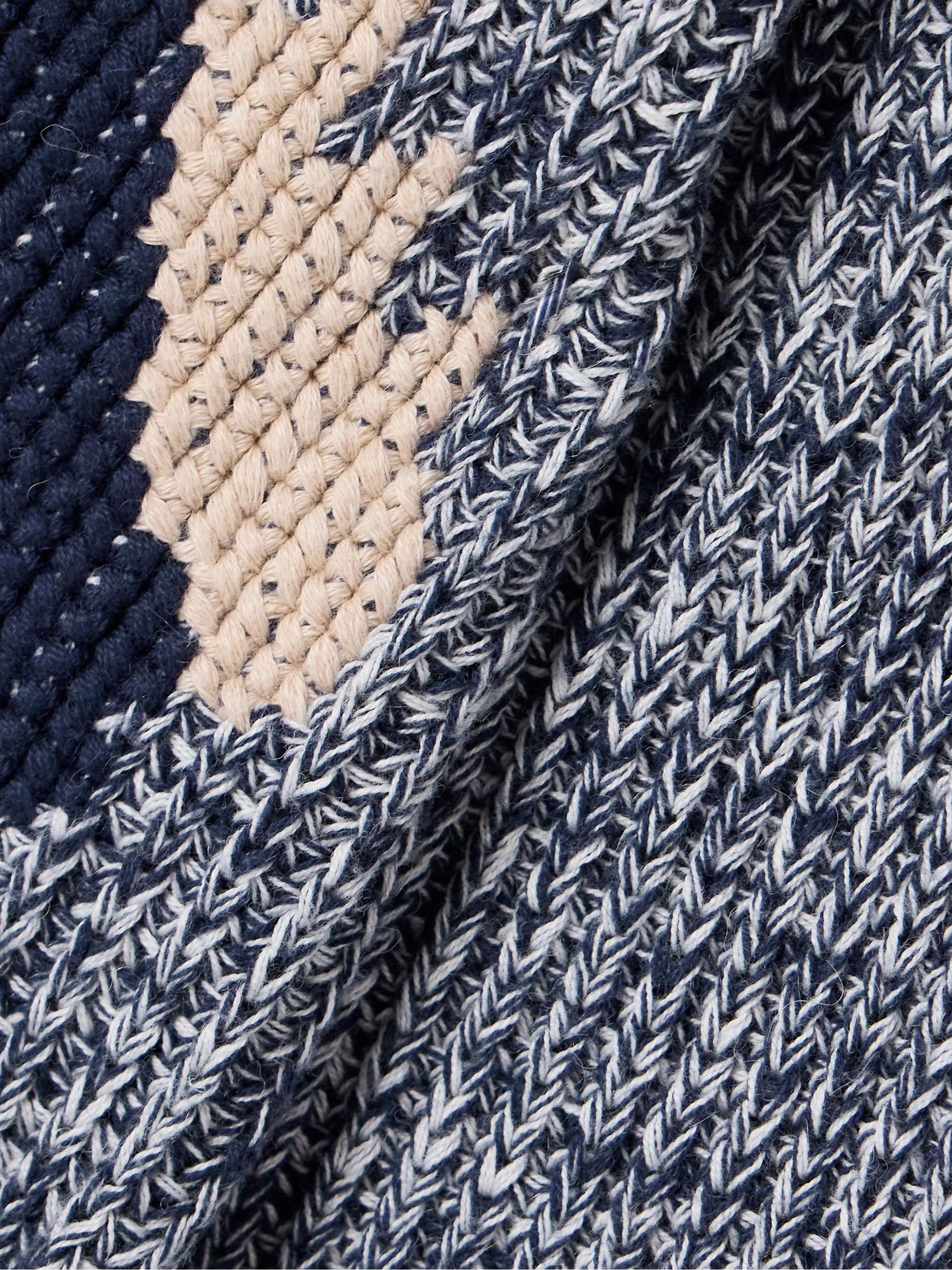 The Try Outs jacquard-knit cardigan view