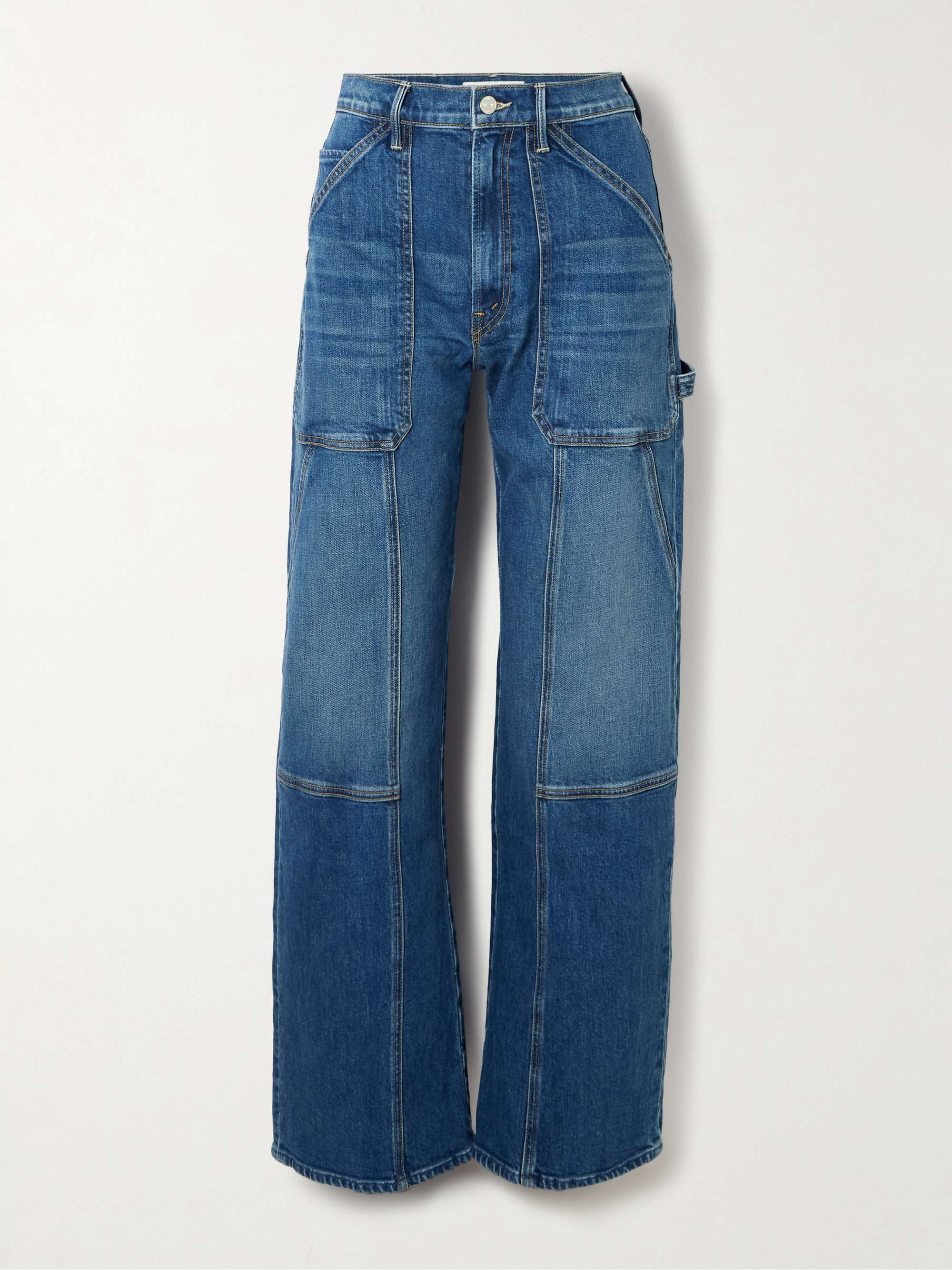 The Lasso Utility Sneak high-rise straight-leg jeans view