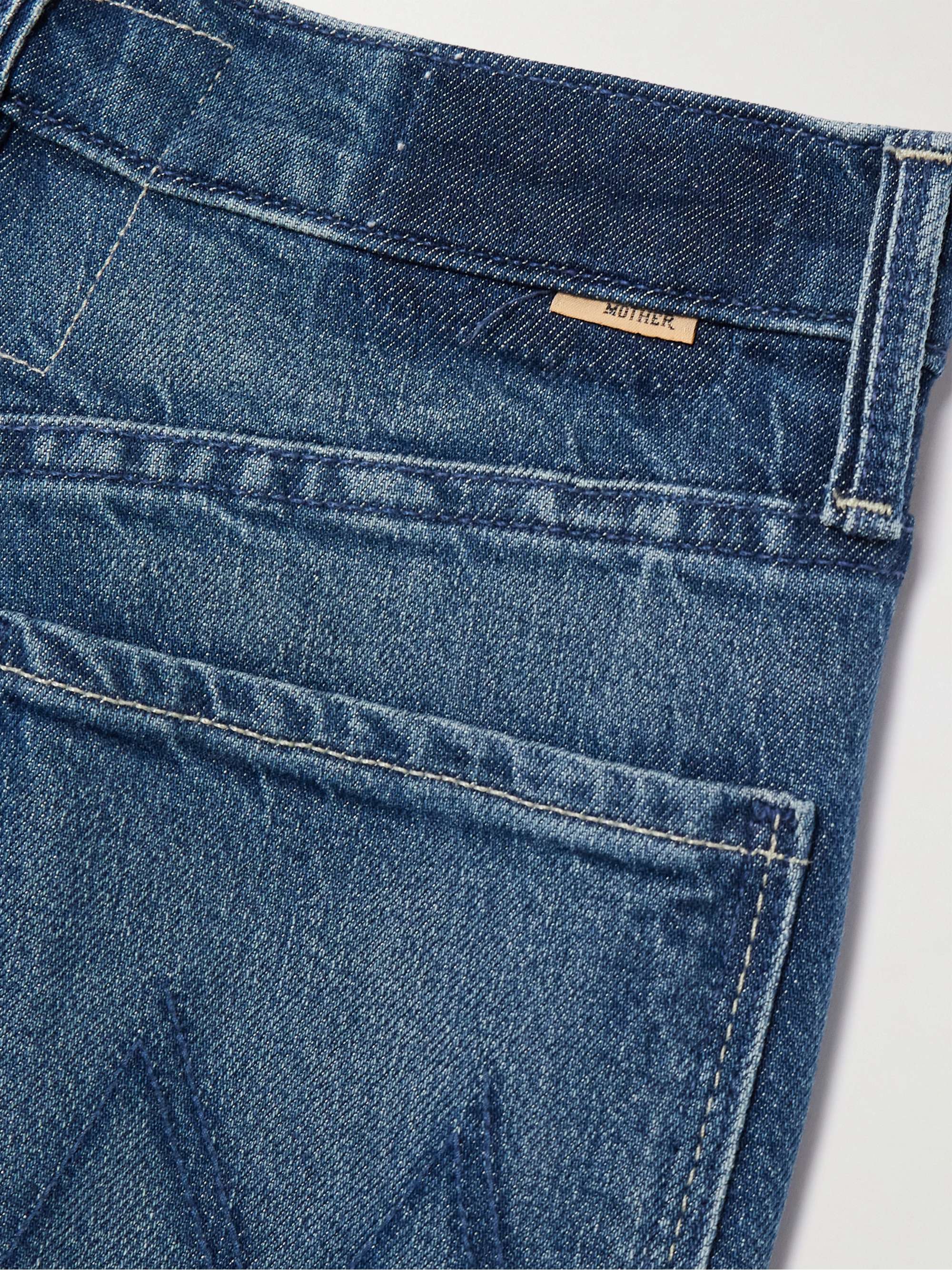 The Rambler Zip high-rise wide-leg jeans view