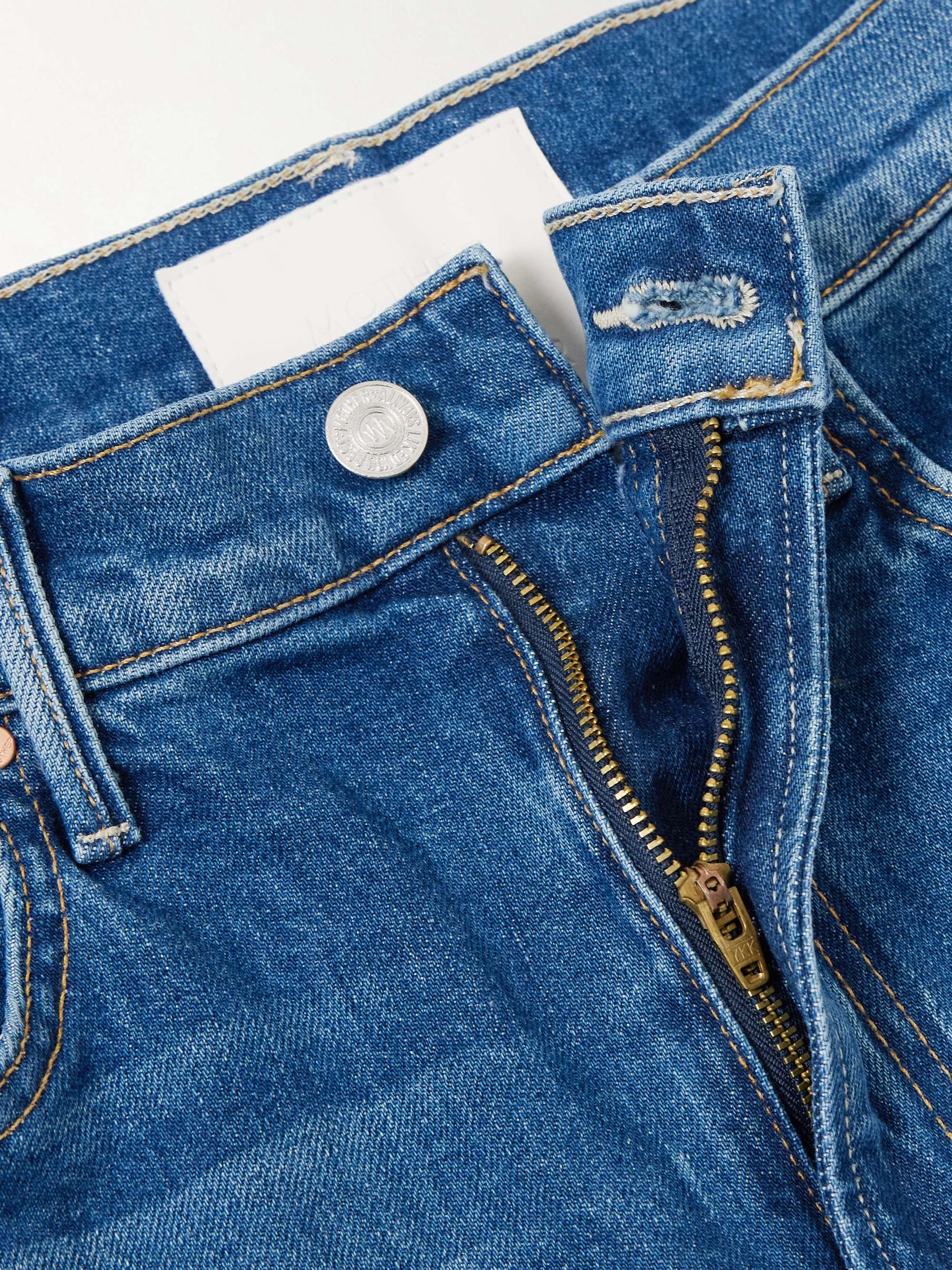 The Full-Pipe Flood high-rise barrel-leg jeans view