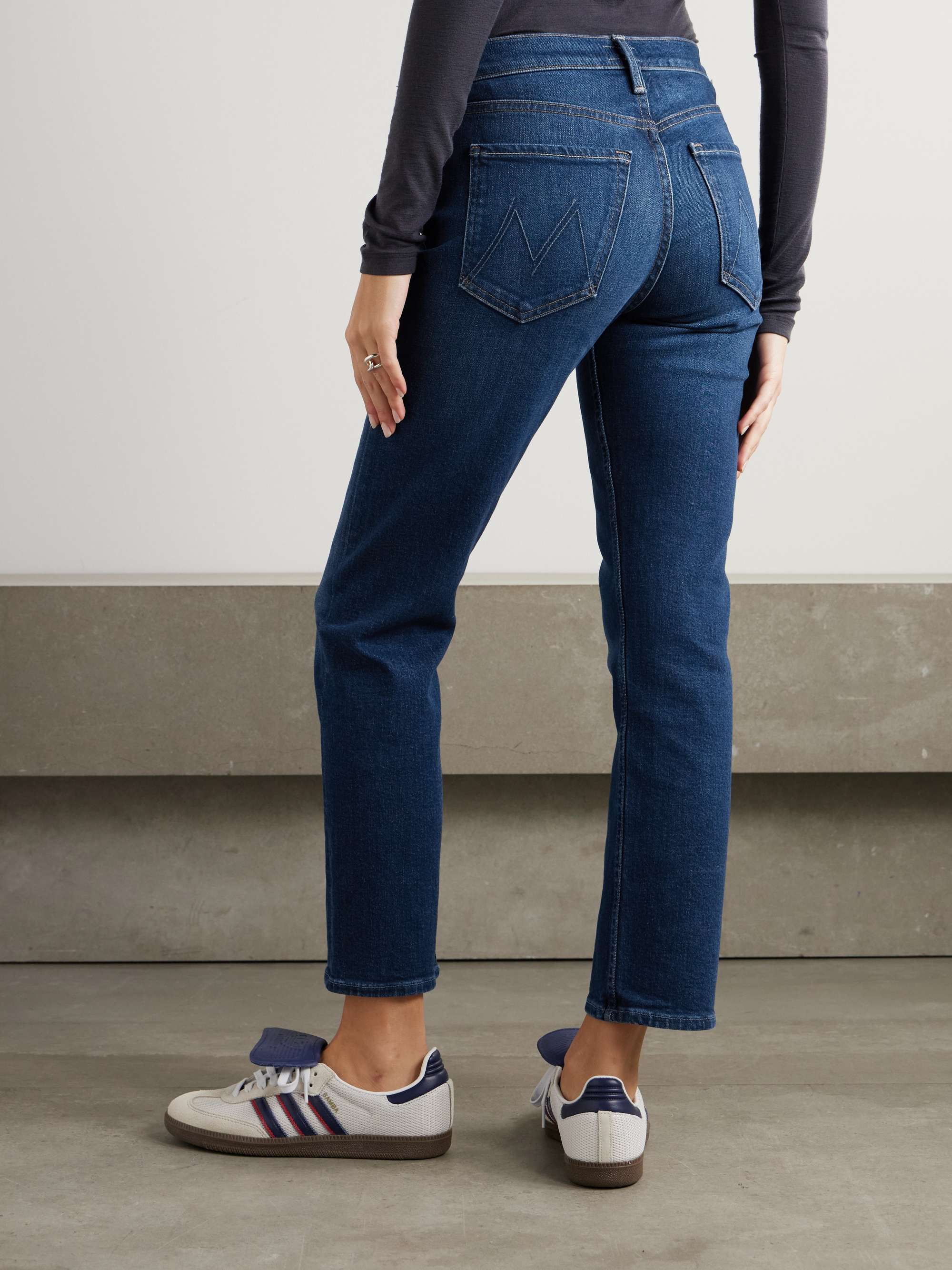 The Mid-Rise Rider Flood mid-rise skinny jeans view
