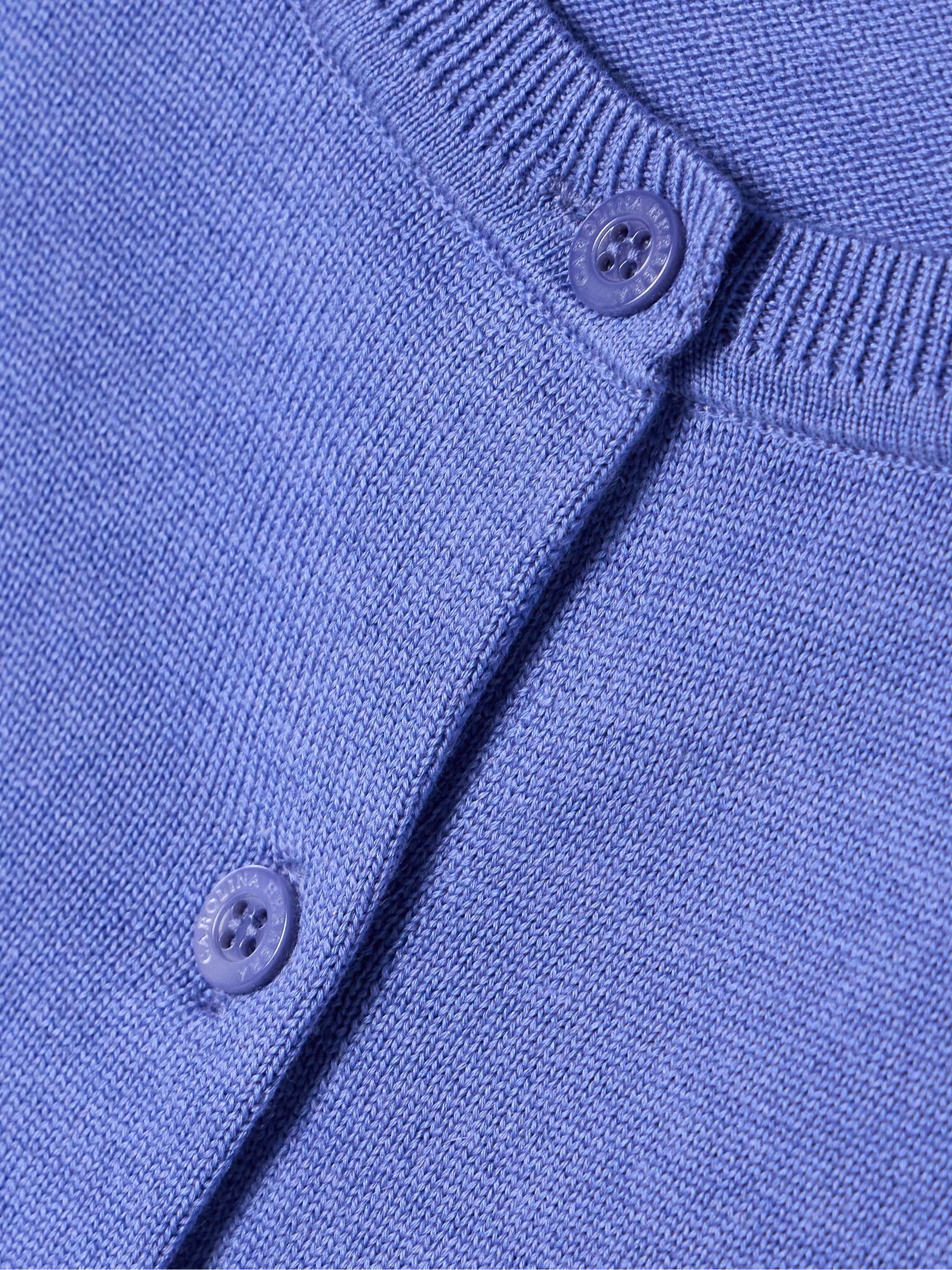Silk and cotton-blend cardigan view