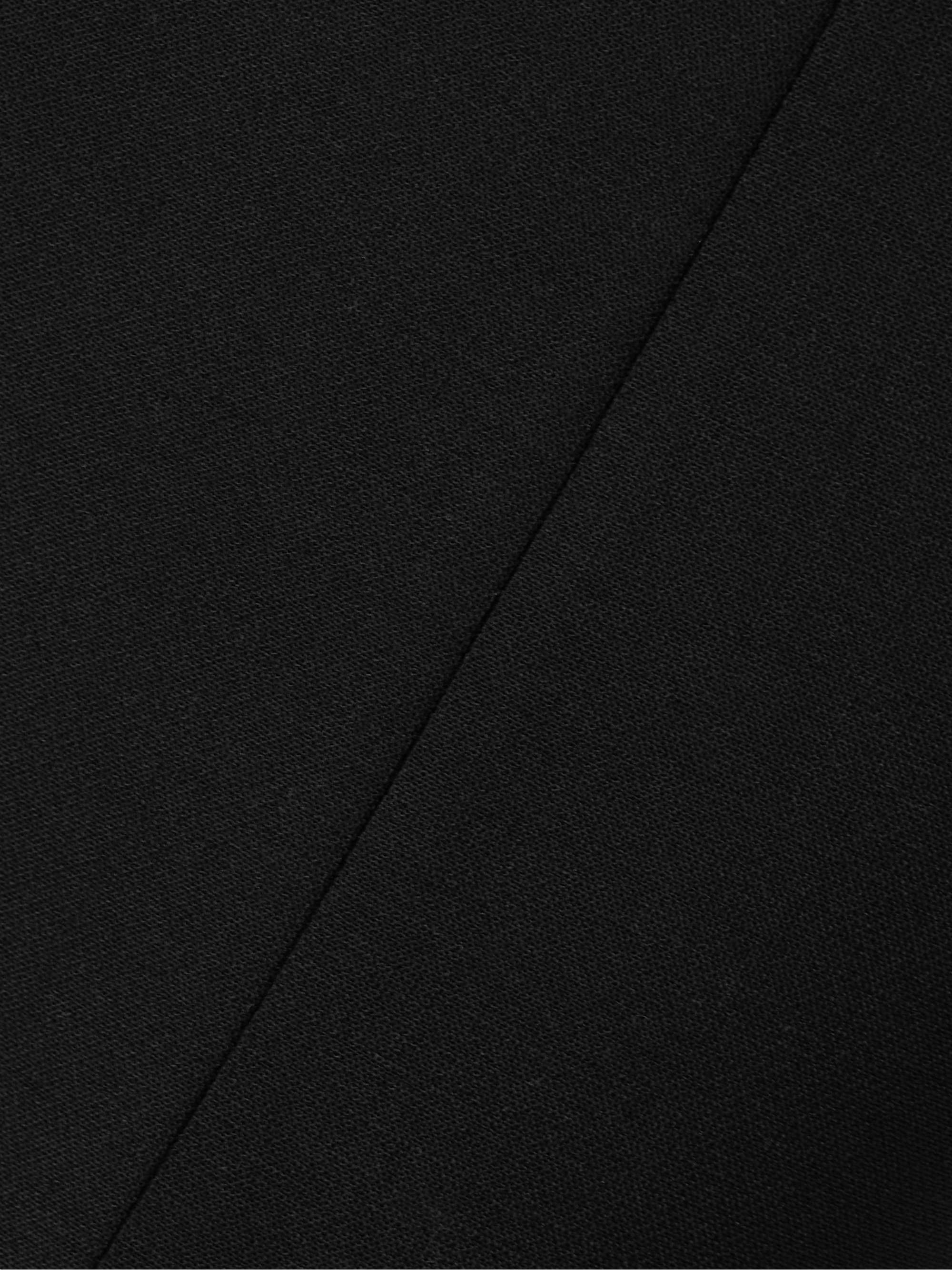 Cropped wool-blend crepe skinny pants view