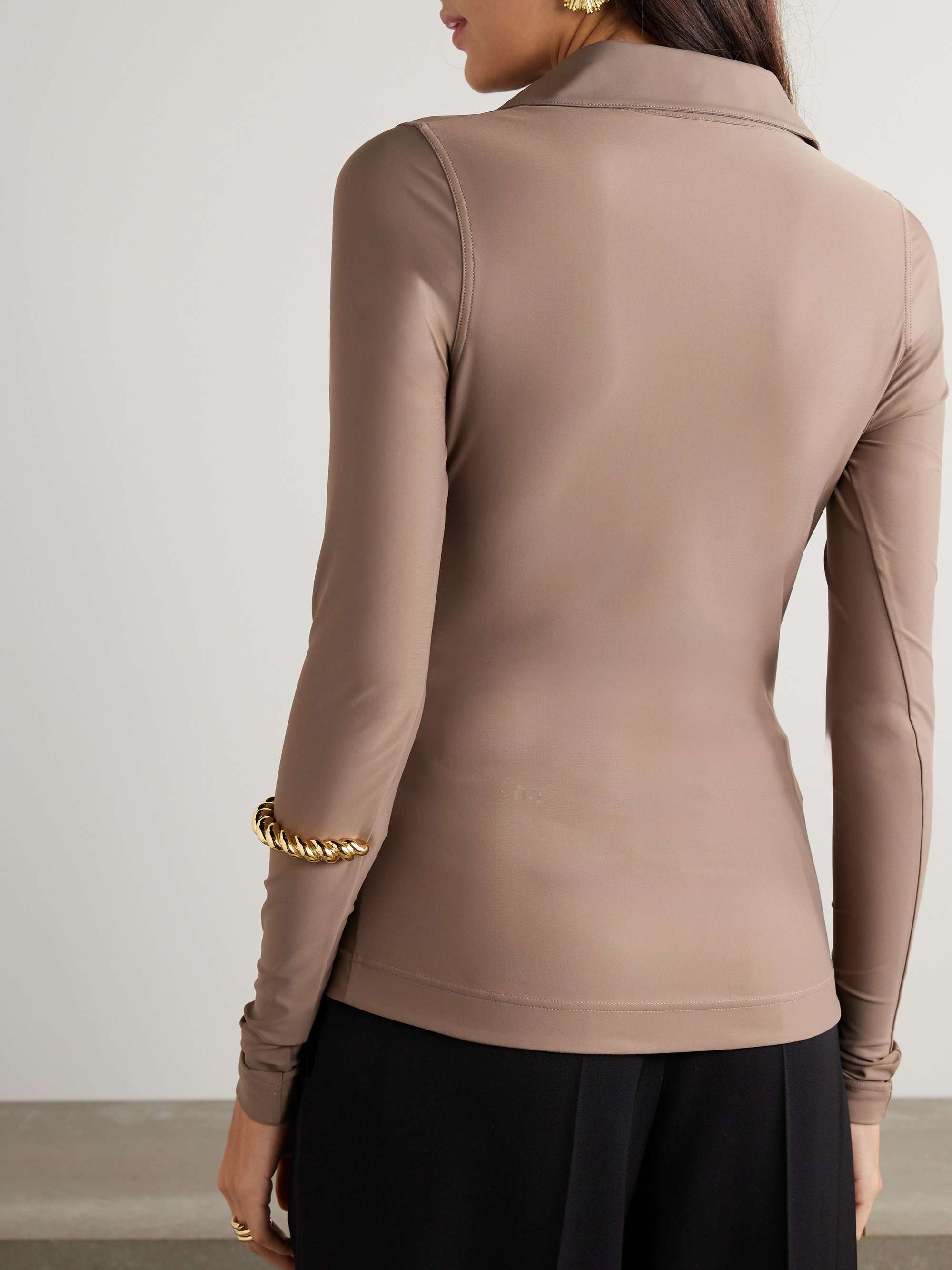 Stretch-twill shirt view