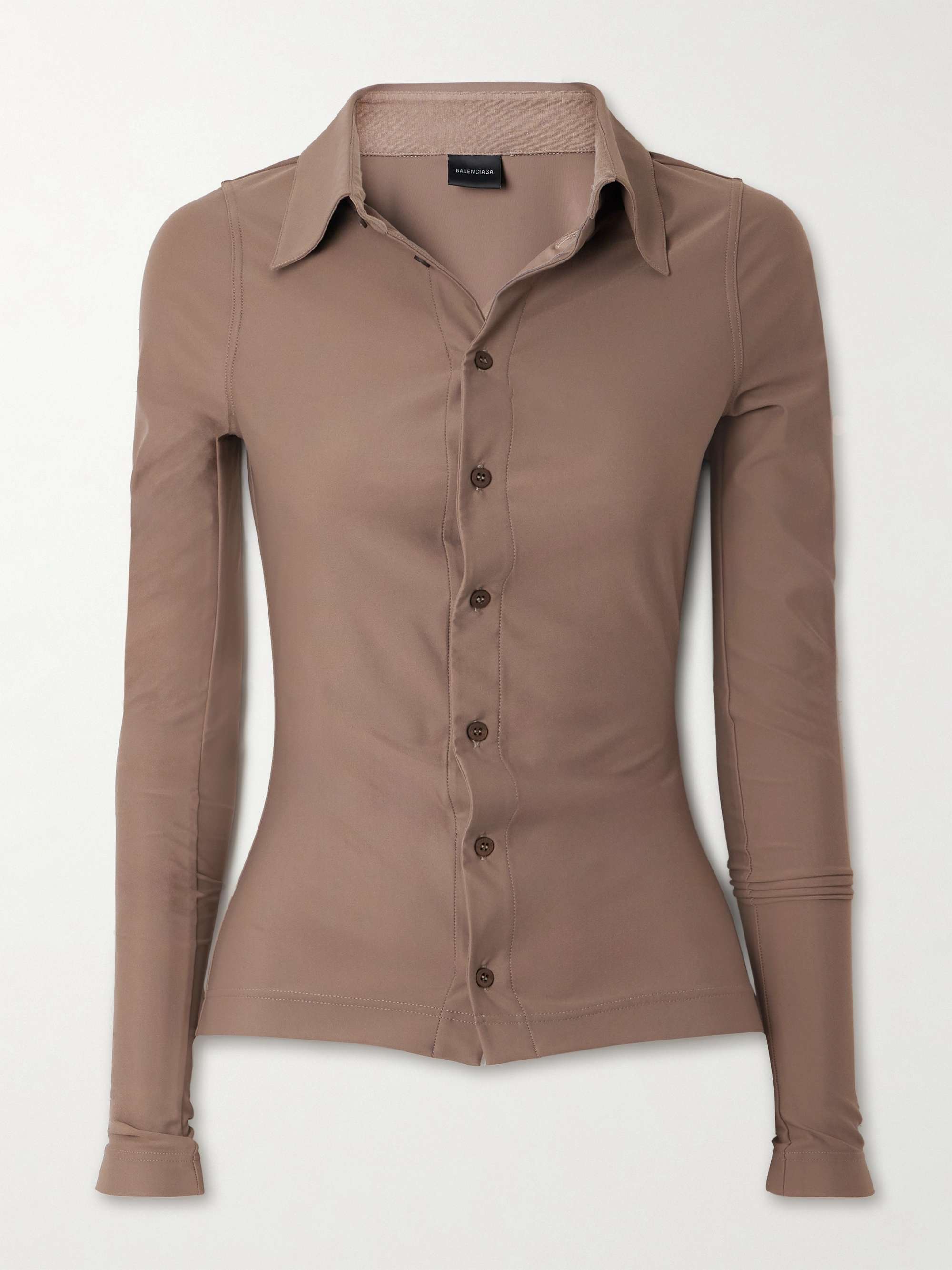 Stretch-twill shirt view