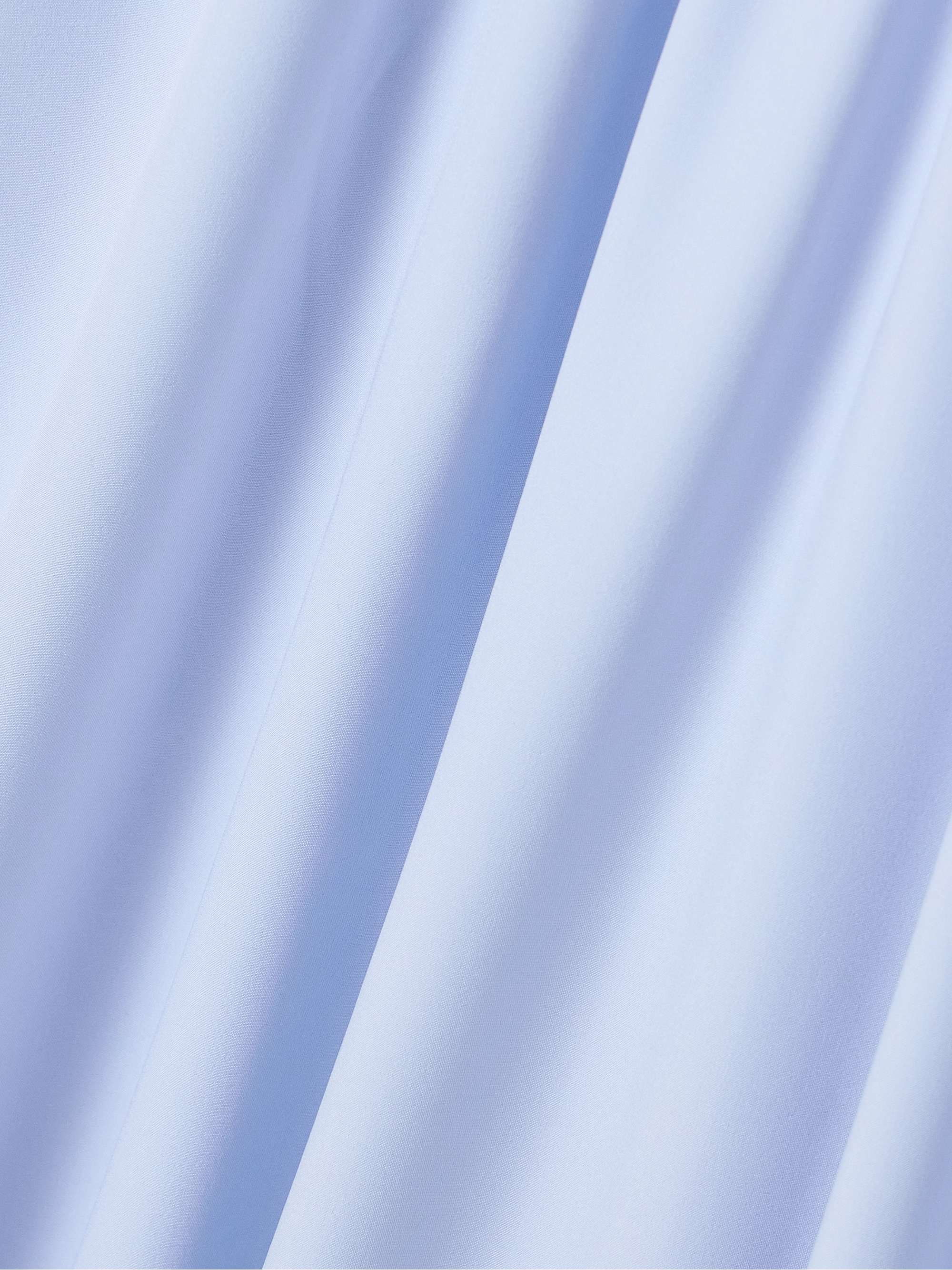 Geral tie-detailed gathered satin maxi dress view