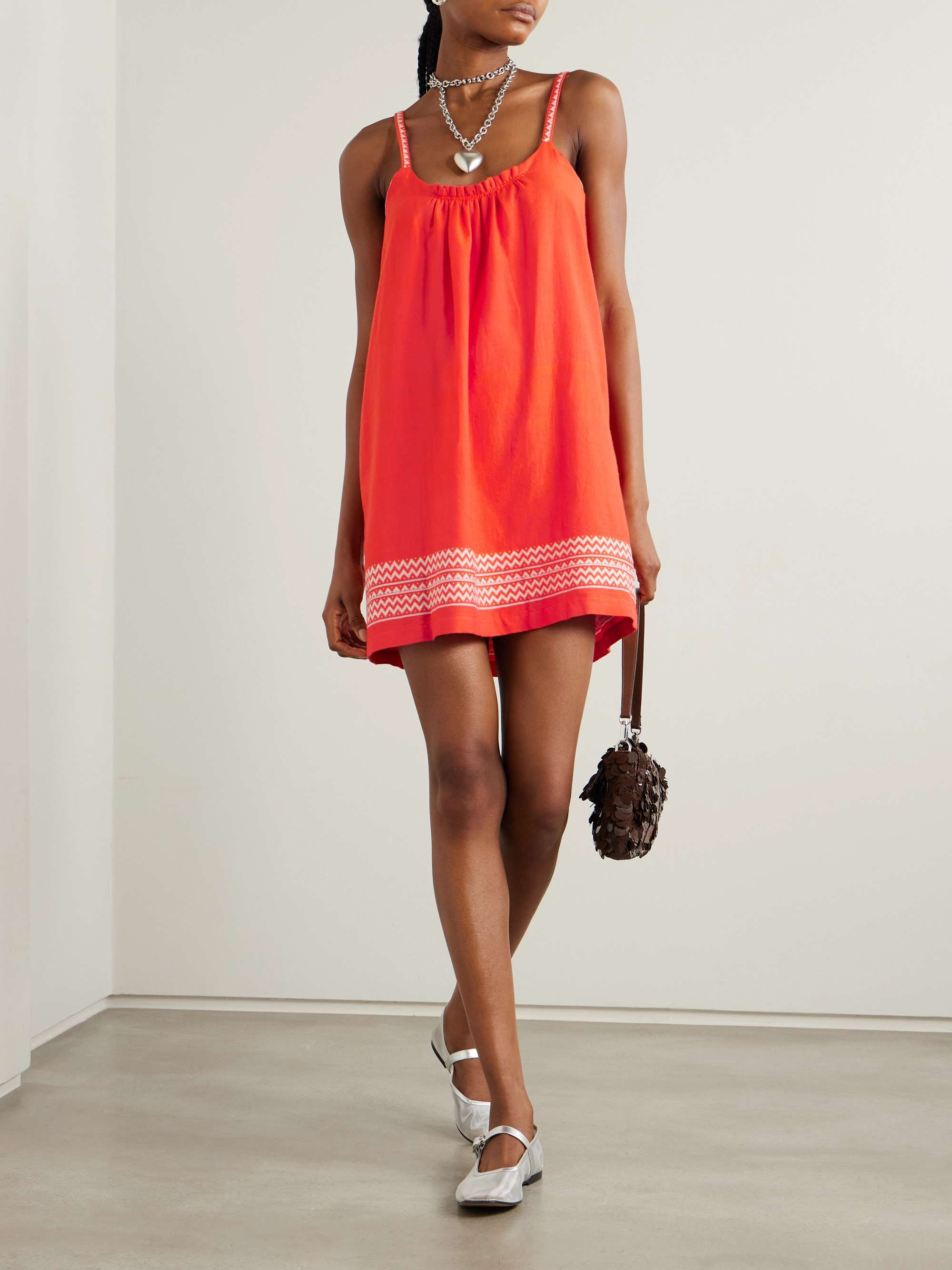 Zina cotton mini dress view