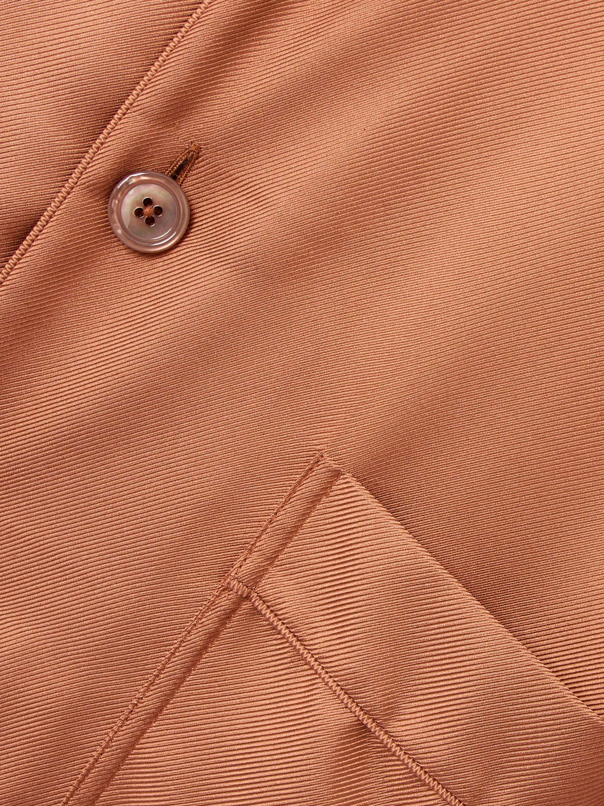 Silk-twill shirt view