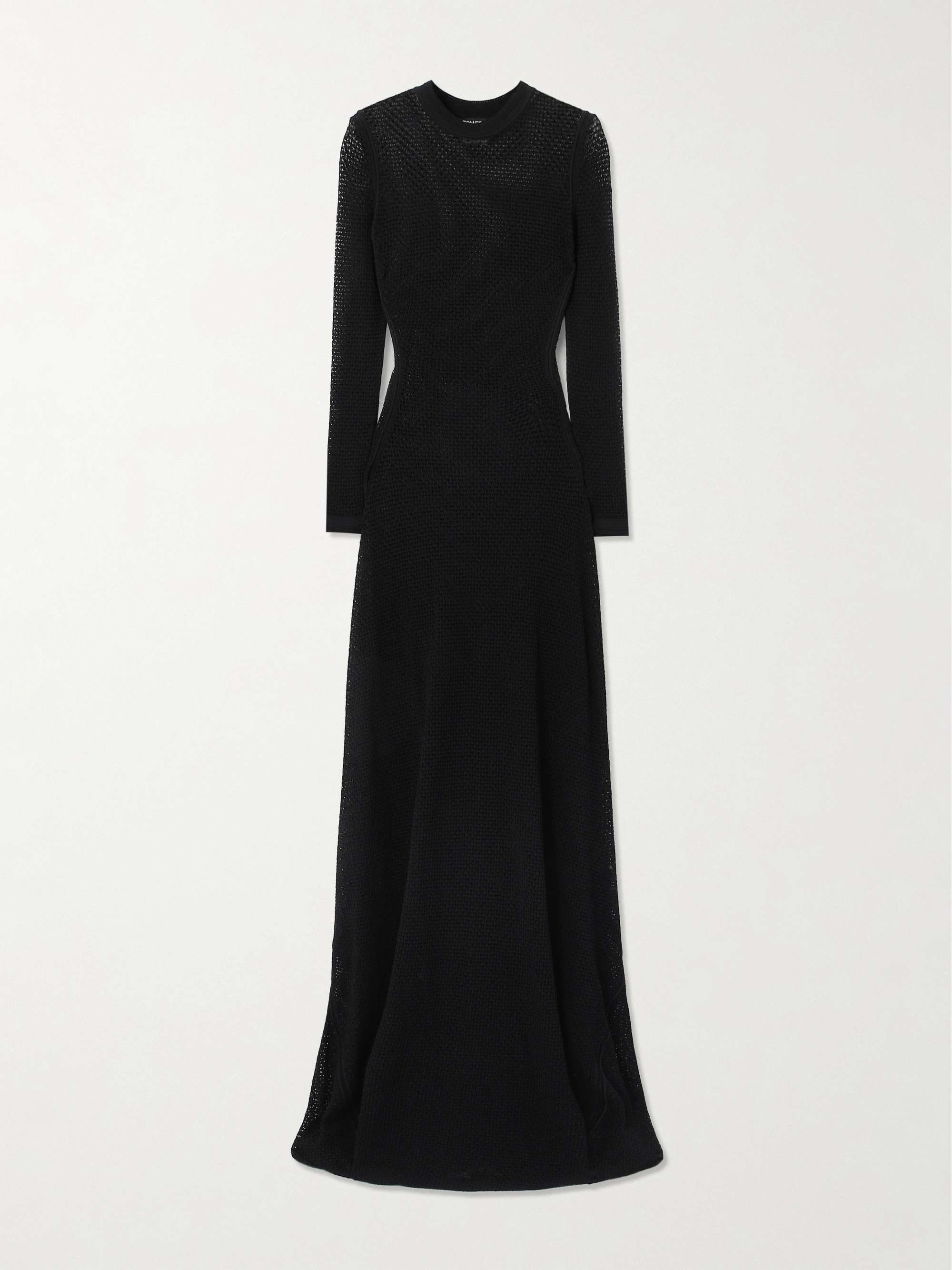 Open-knit gown view