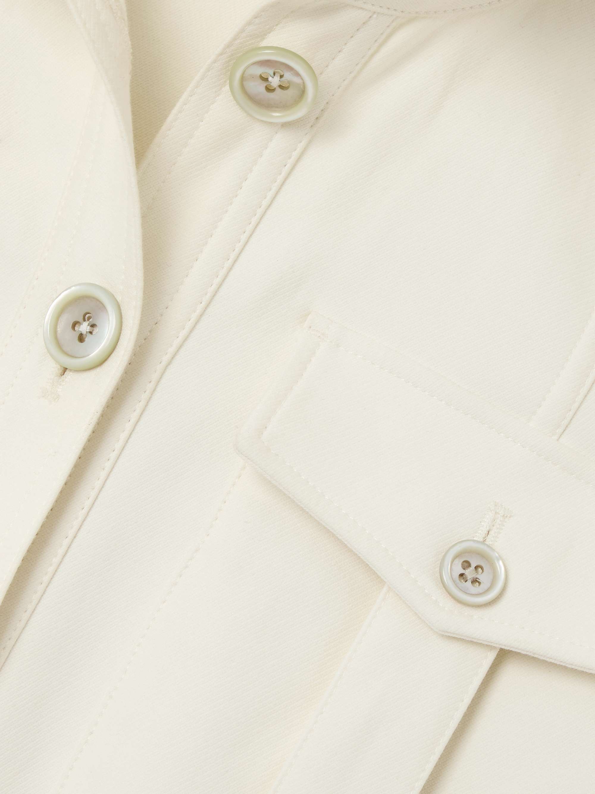 Cotton-twill jumpsuit view