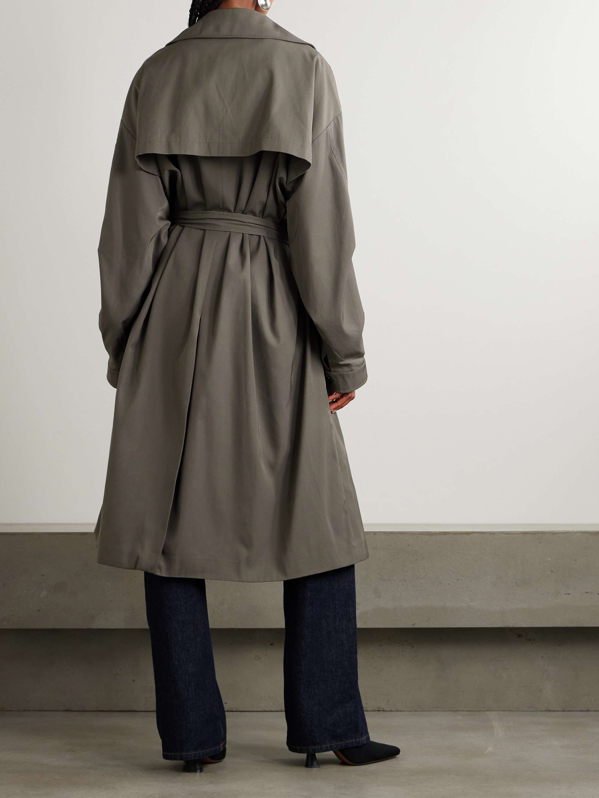 Mavis twill trench coat view