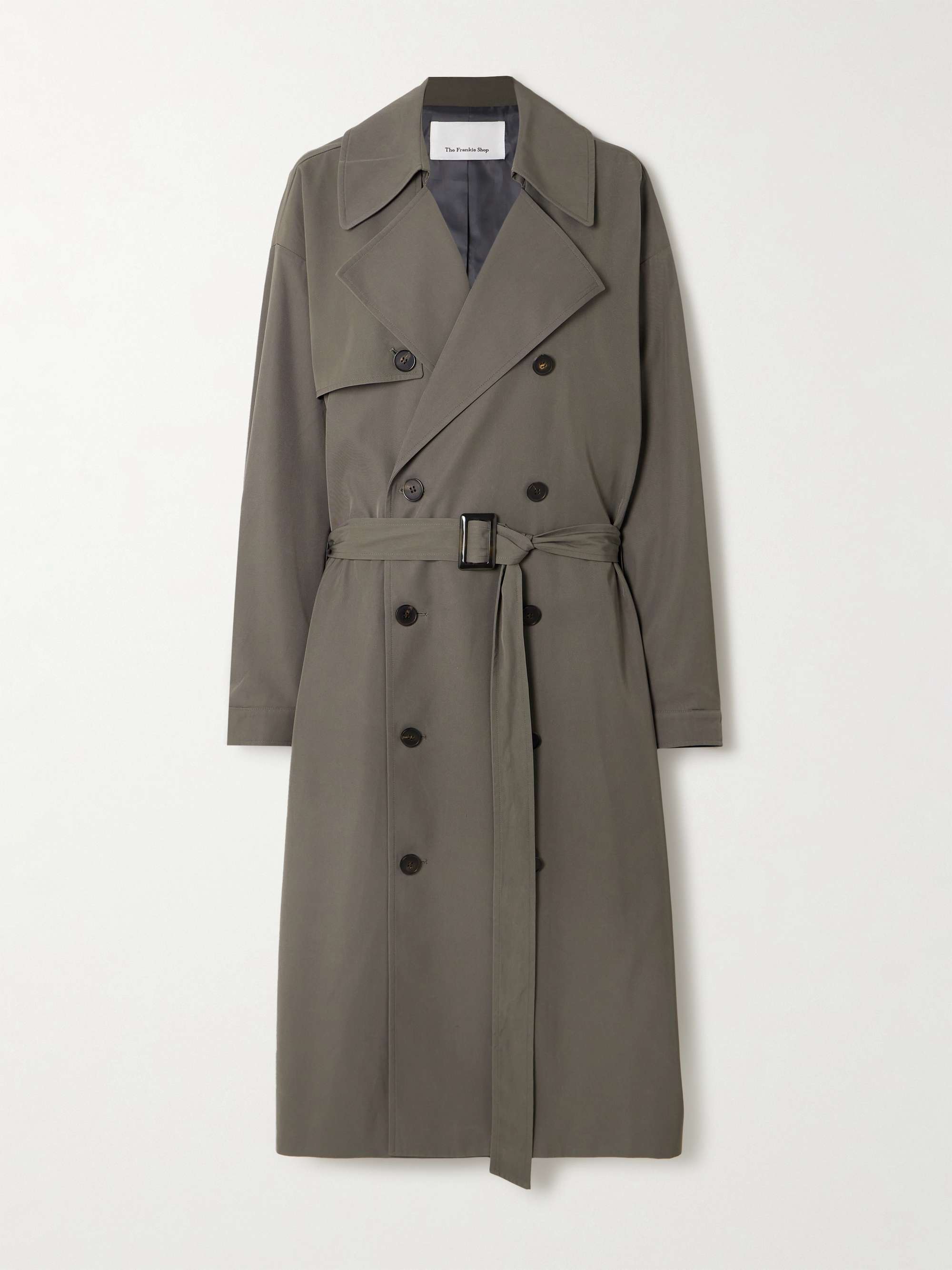 Mavis twill trench coat view