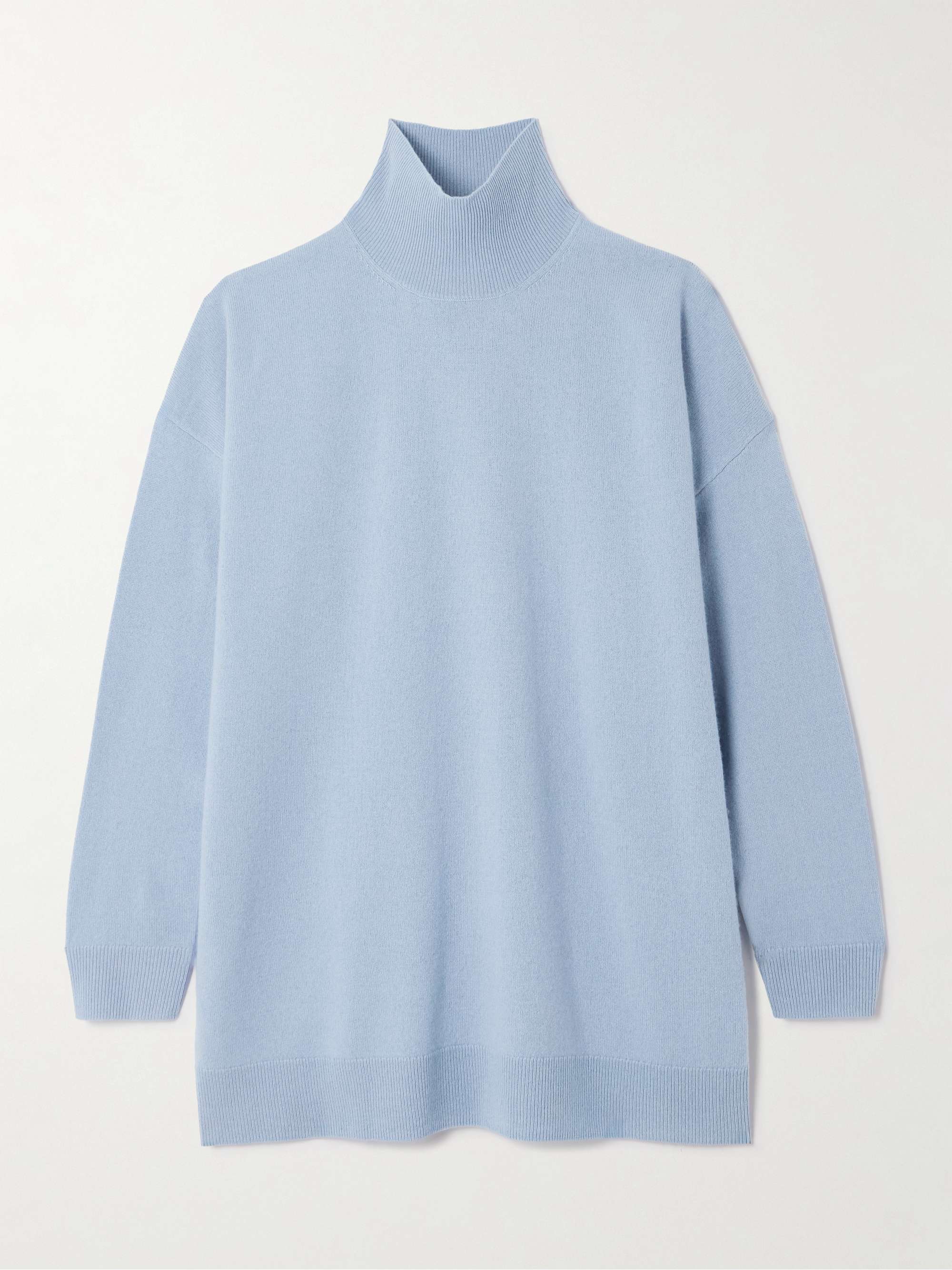 Zoe knitted turtleneck sweater view