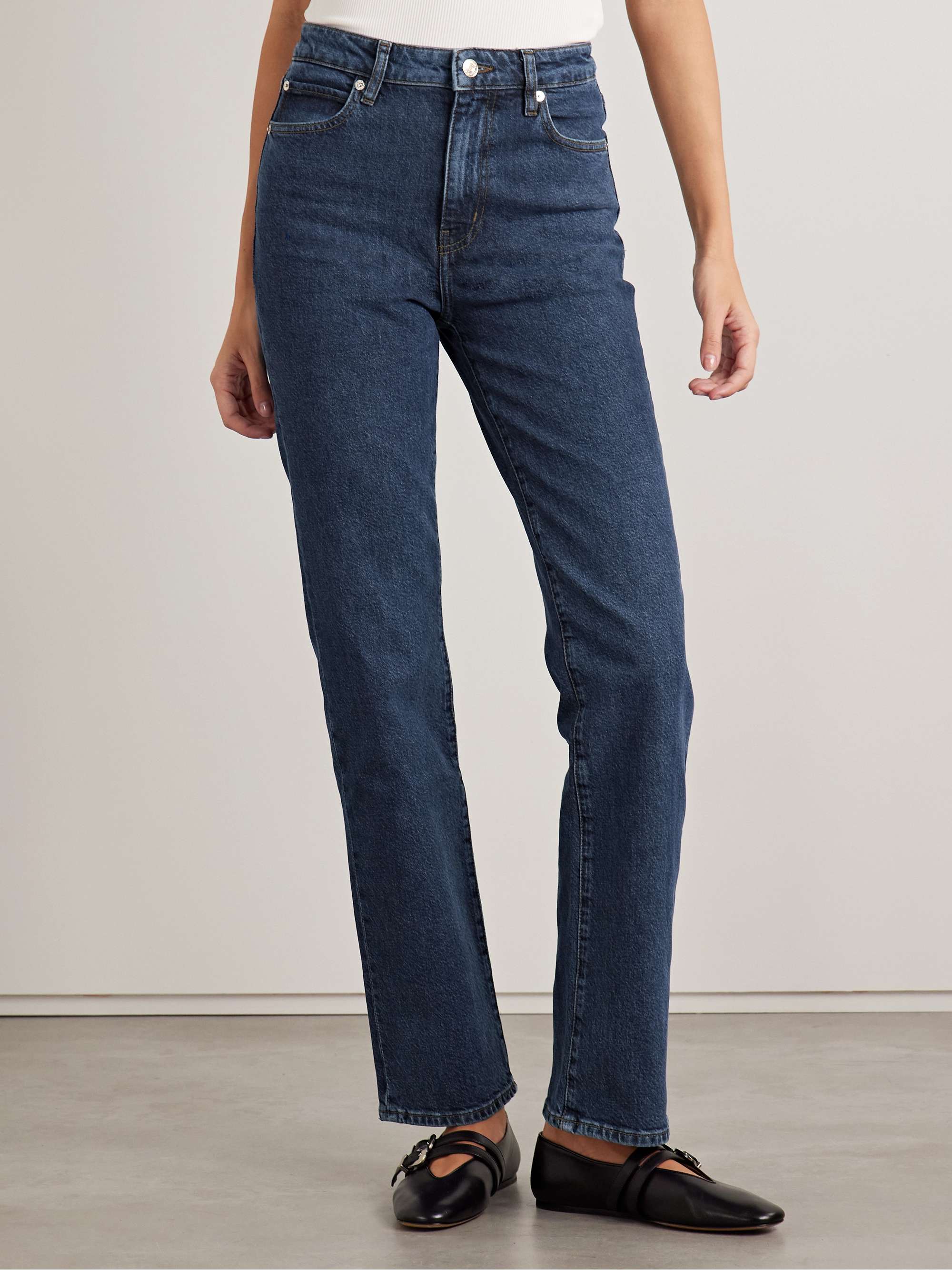 The Ruler high-rise slim-leg jeans view