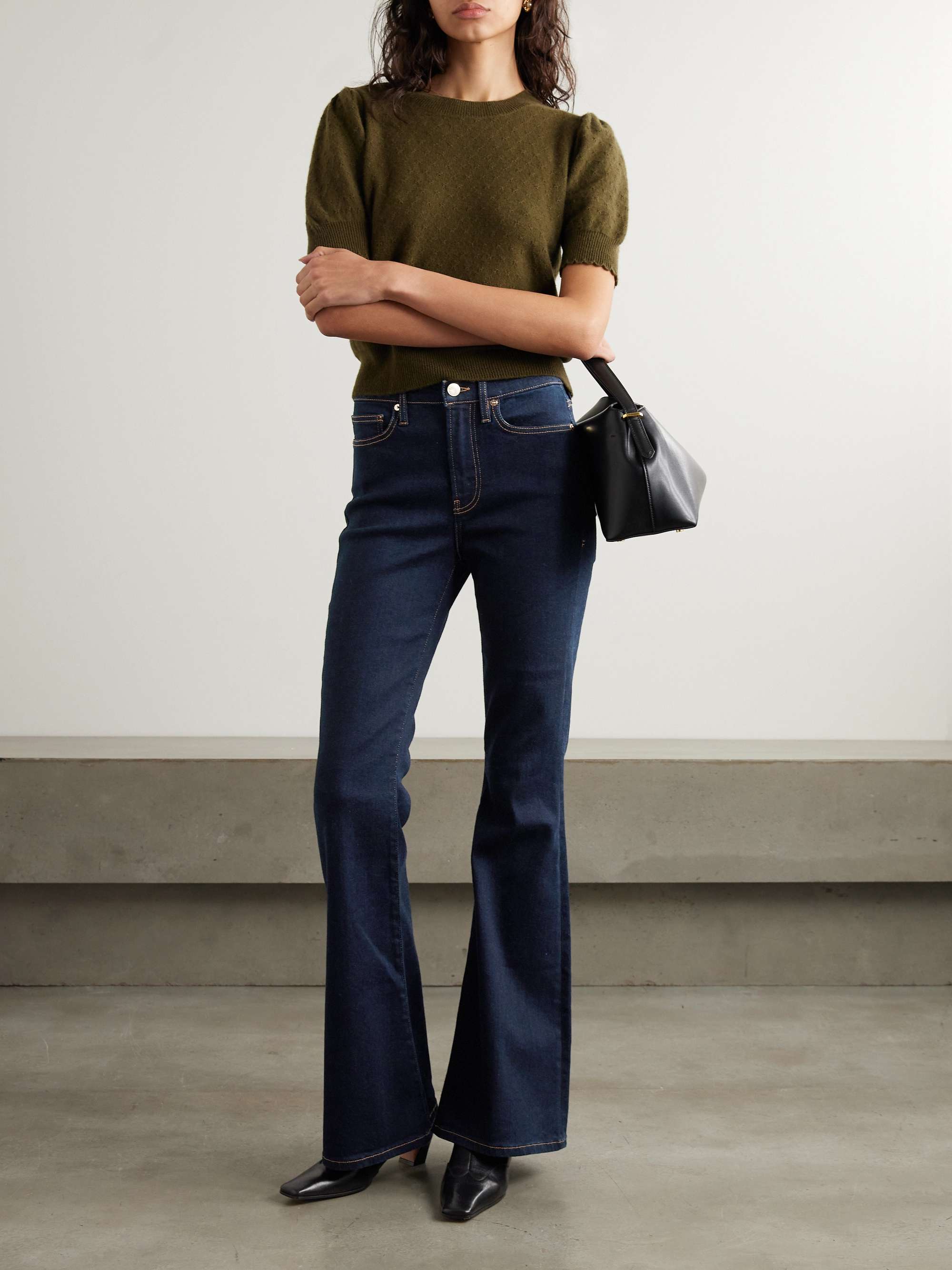 Le High Flare high-rise flared jeans view