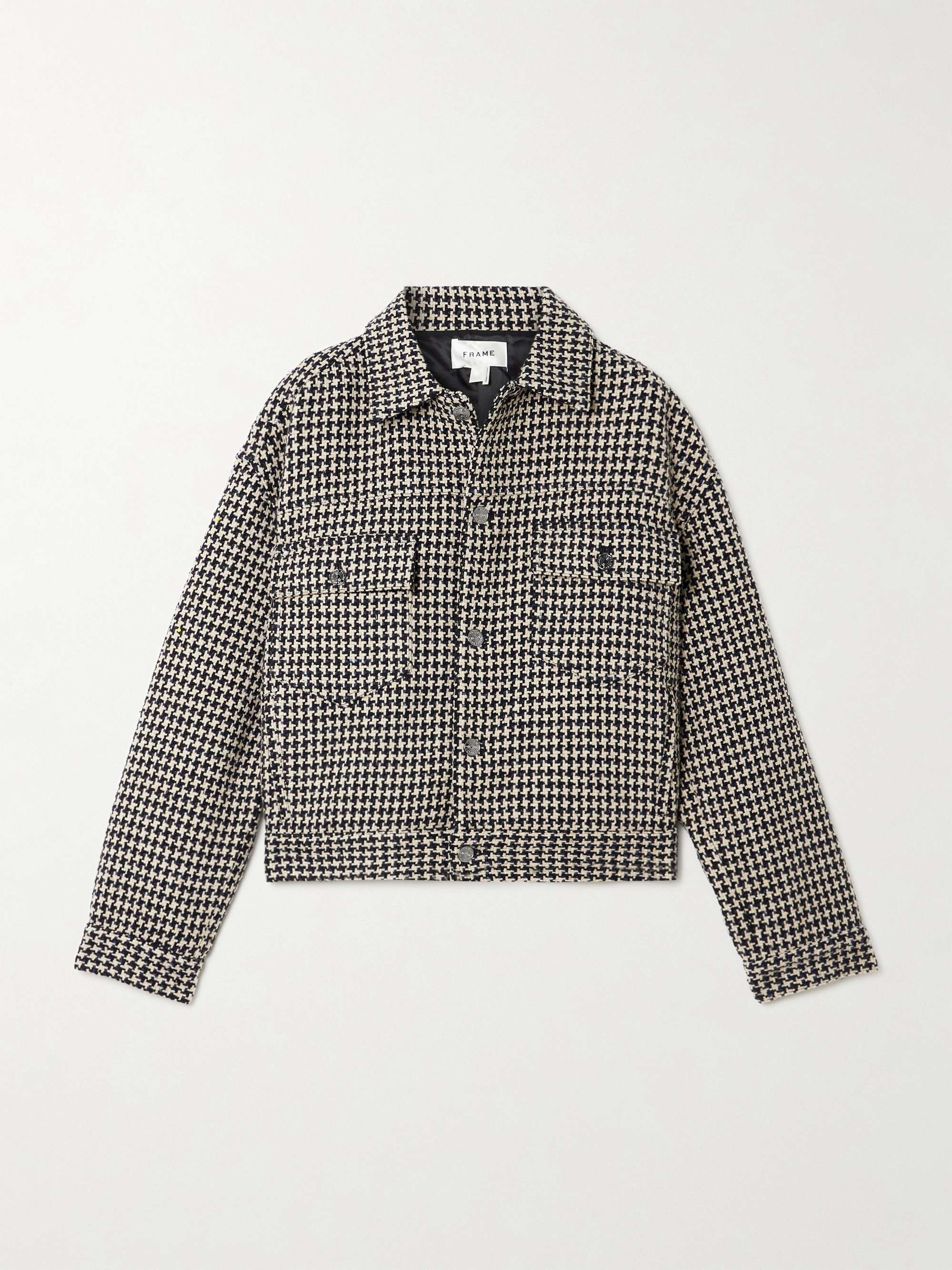 Houndstooth tweed jacket view
