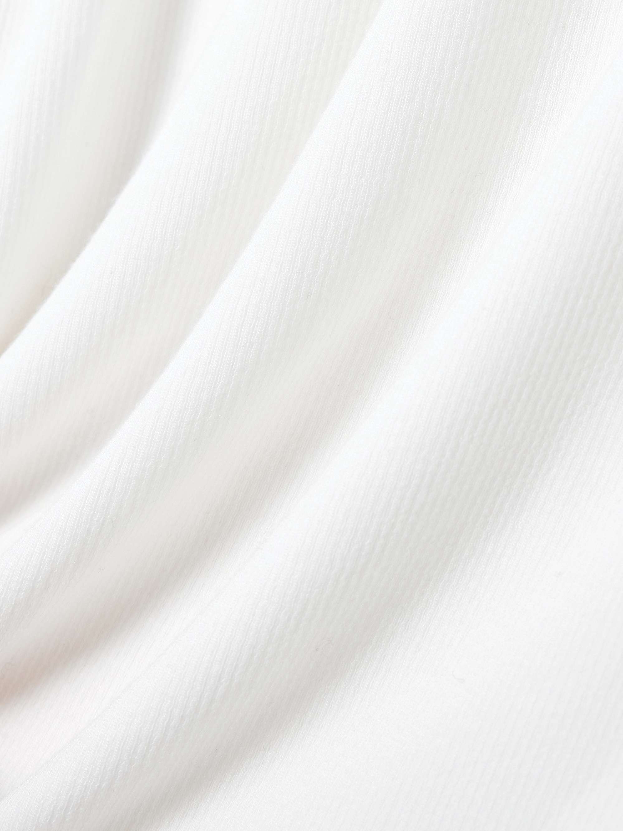 Ribbed stretch-modal T-shirt view