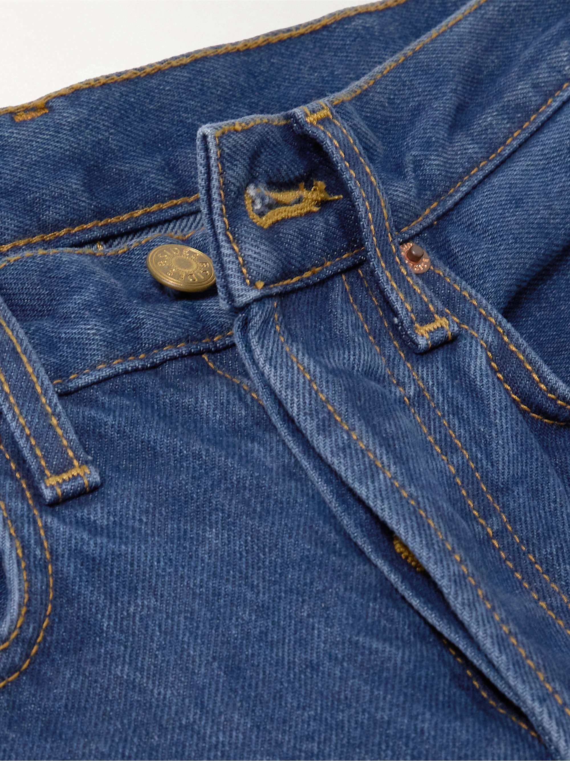 Lasso high-rise barrel-leg jeans view