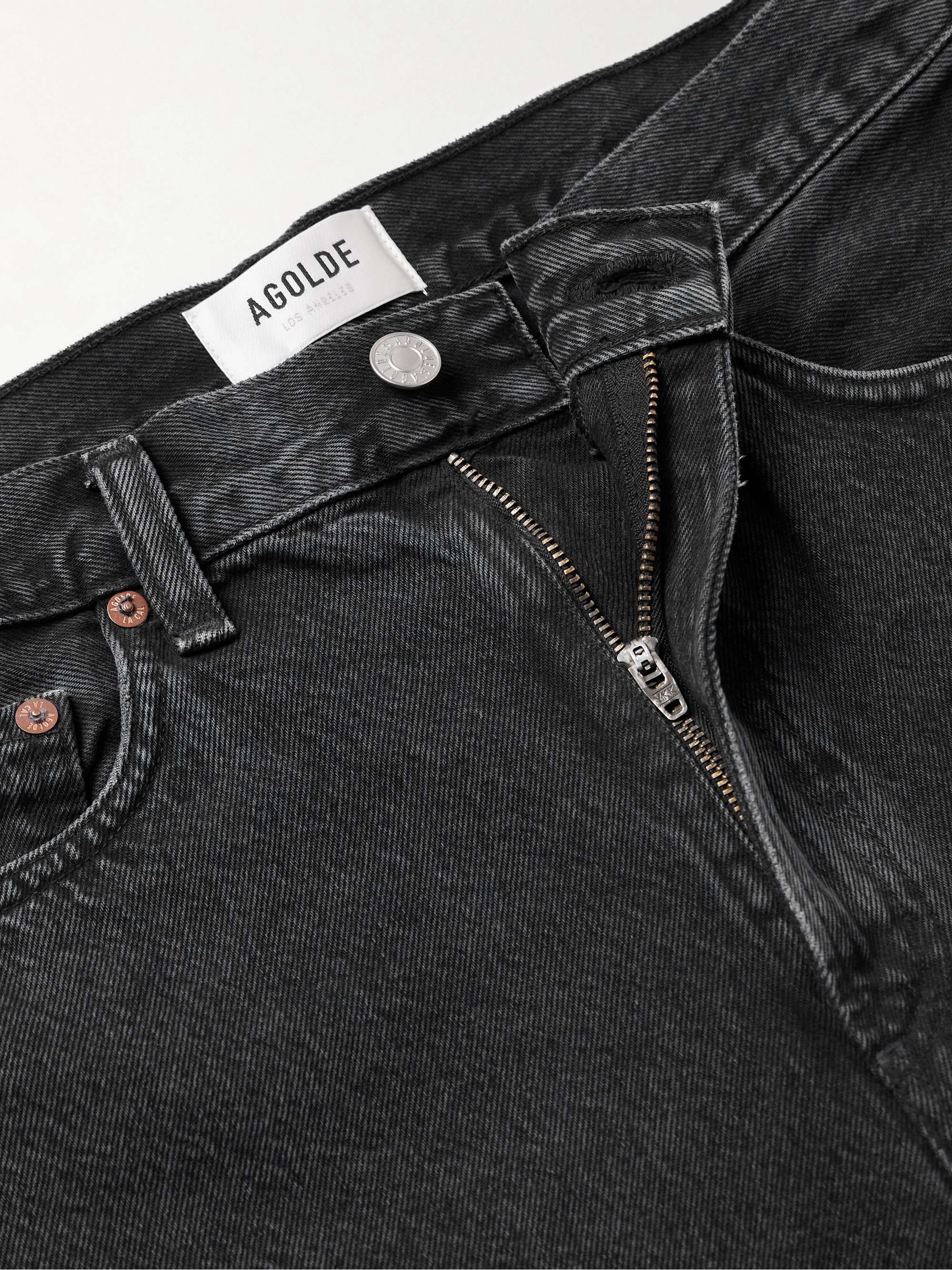 Balloon high-rise tapered organic jeans view