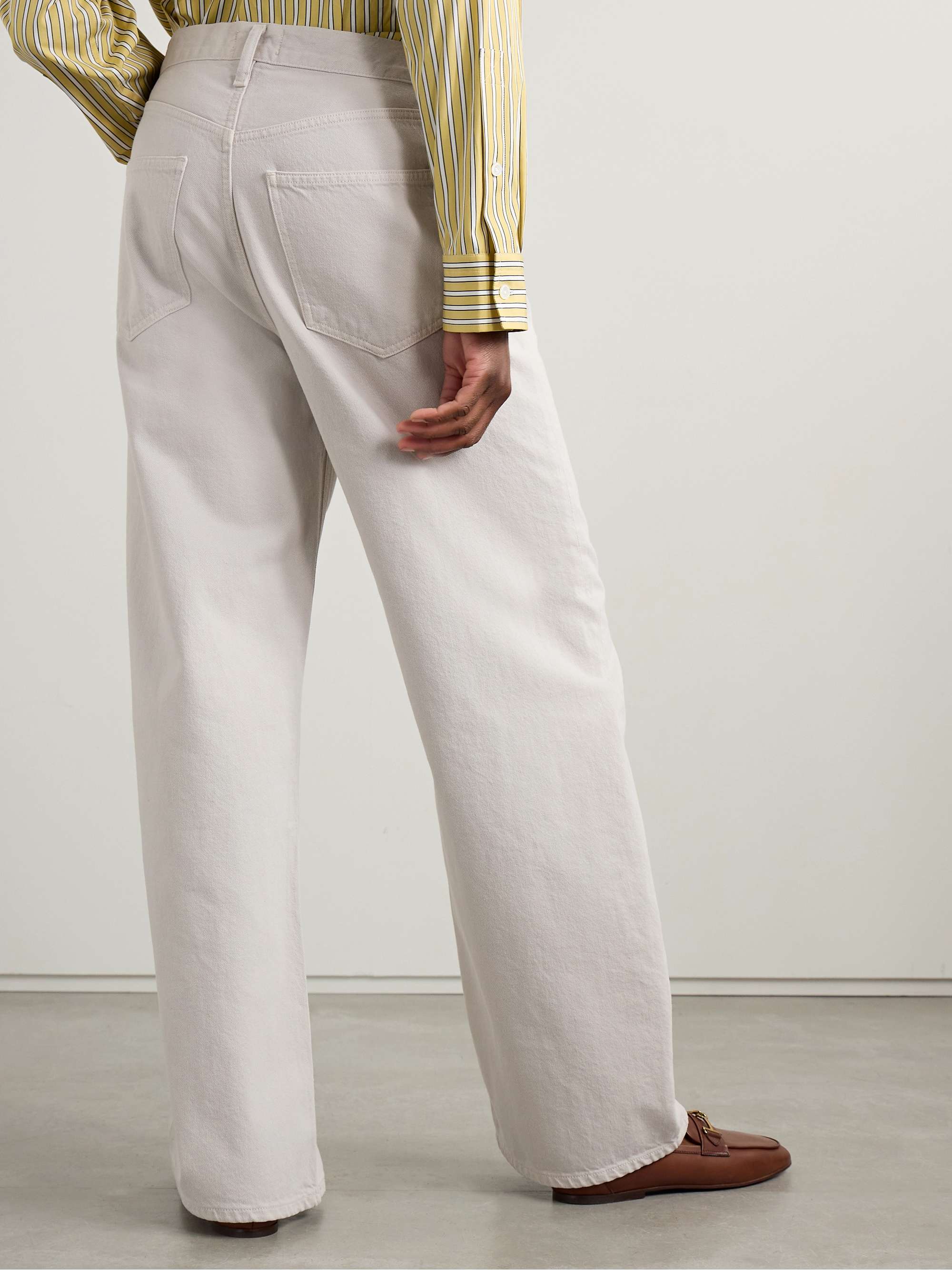 Low Curve mid-rise wide-leg jeans view