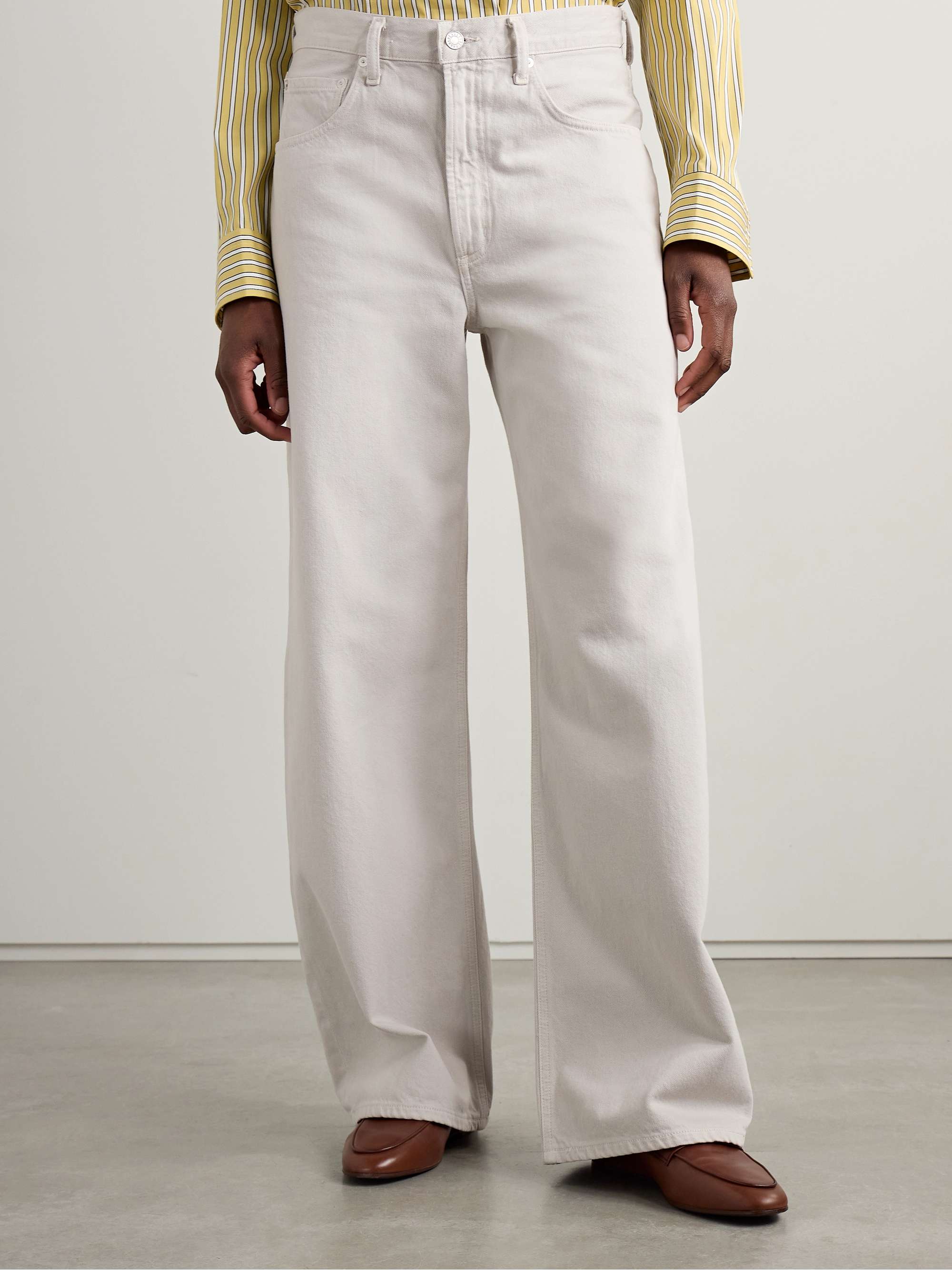 Low Curve mid-rise wide-leg jeans view
