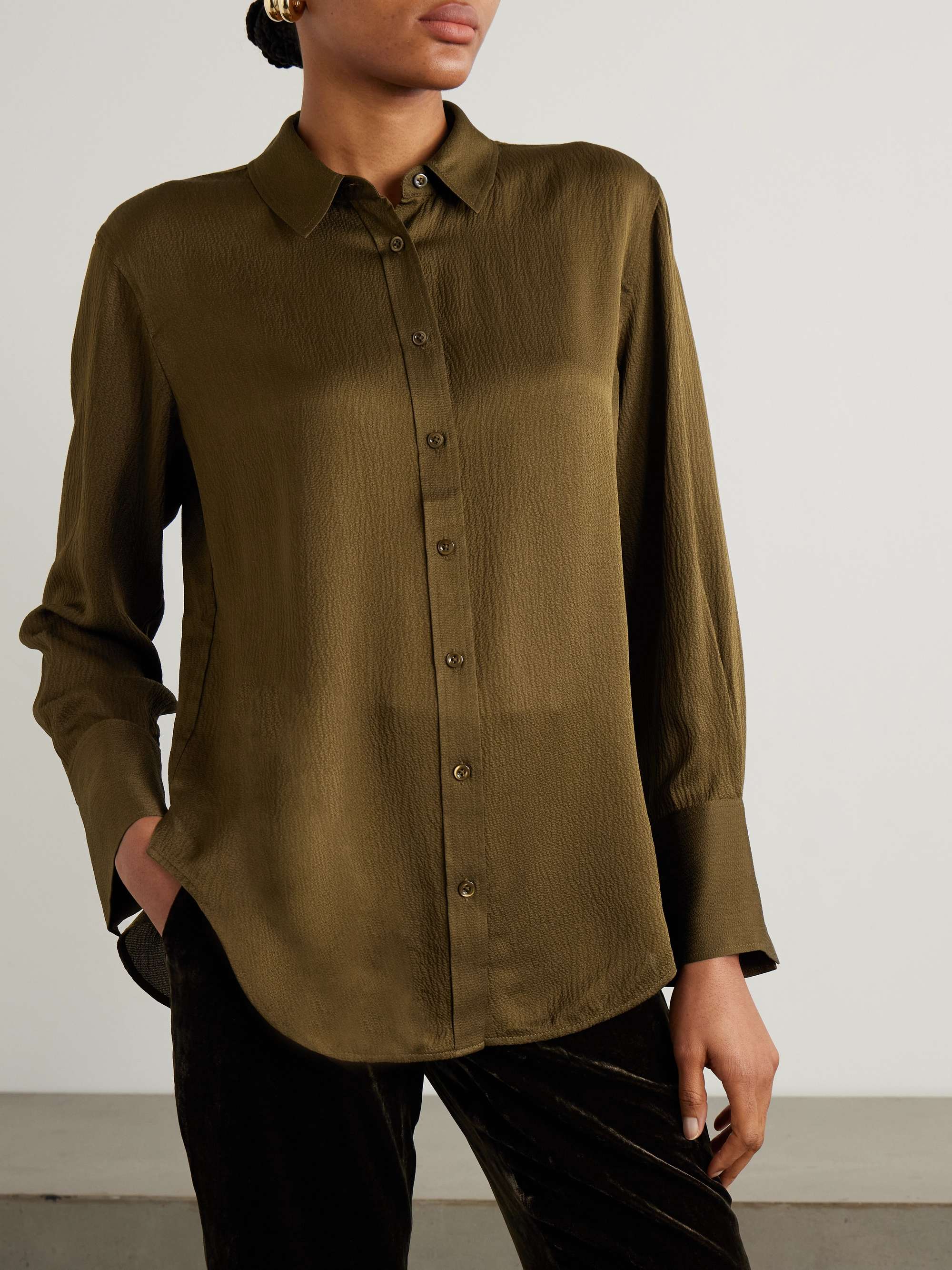The Standard silk shirt view
