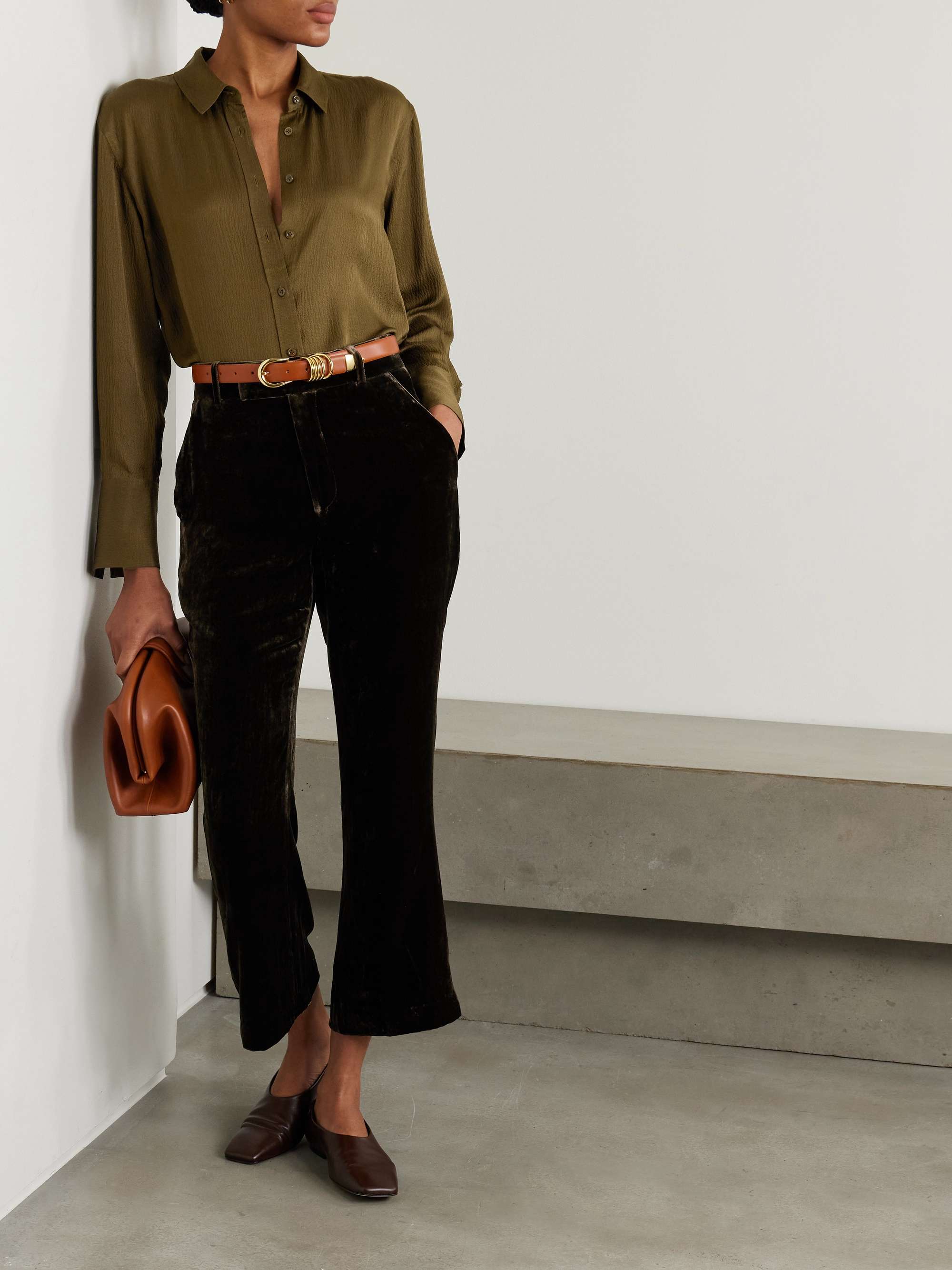 The Standard silk shirt view