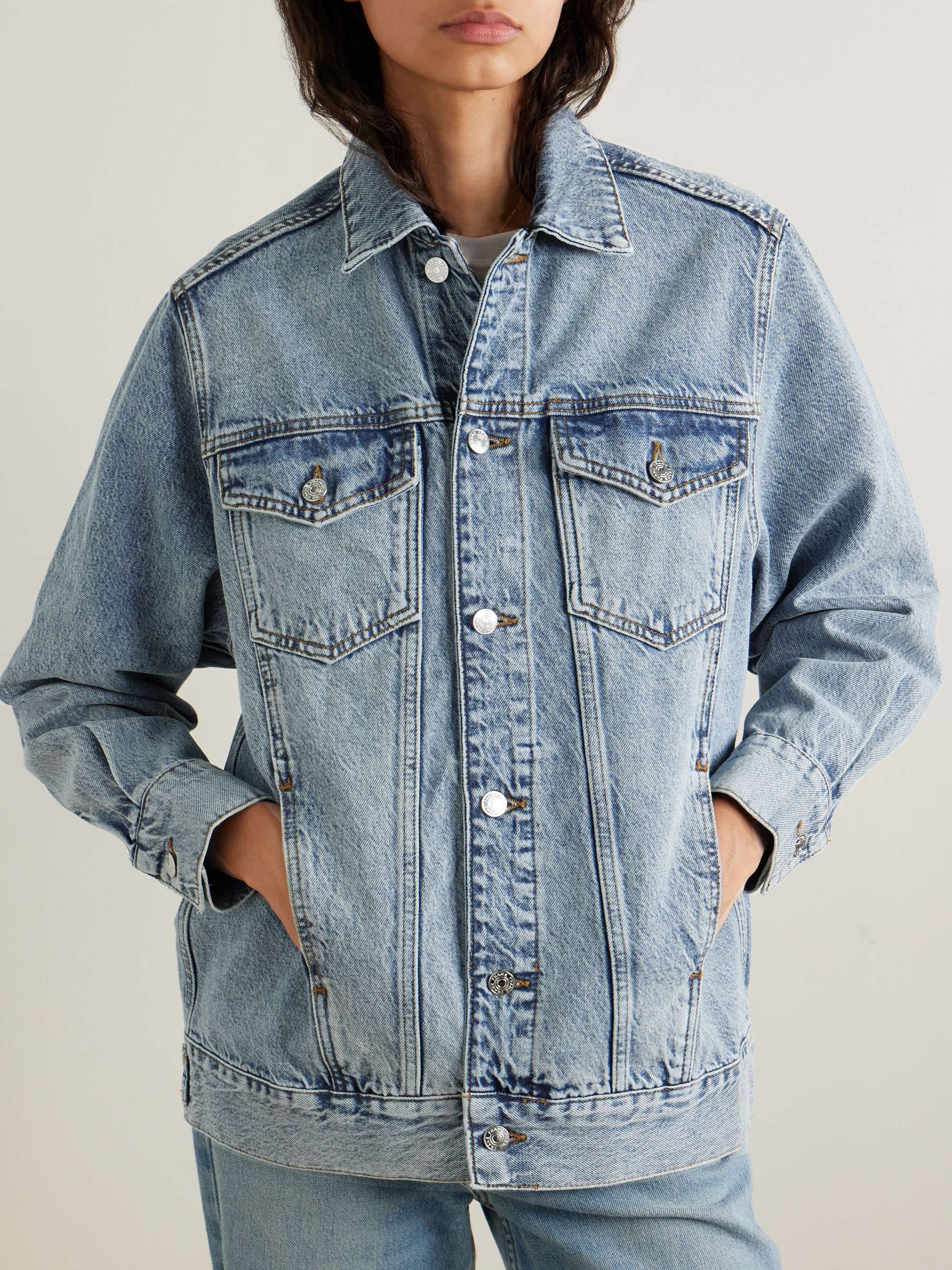 The Extended denim jacket view