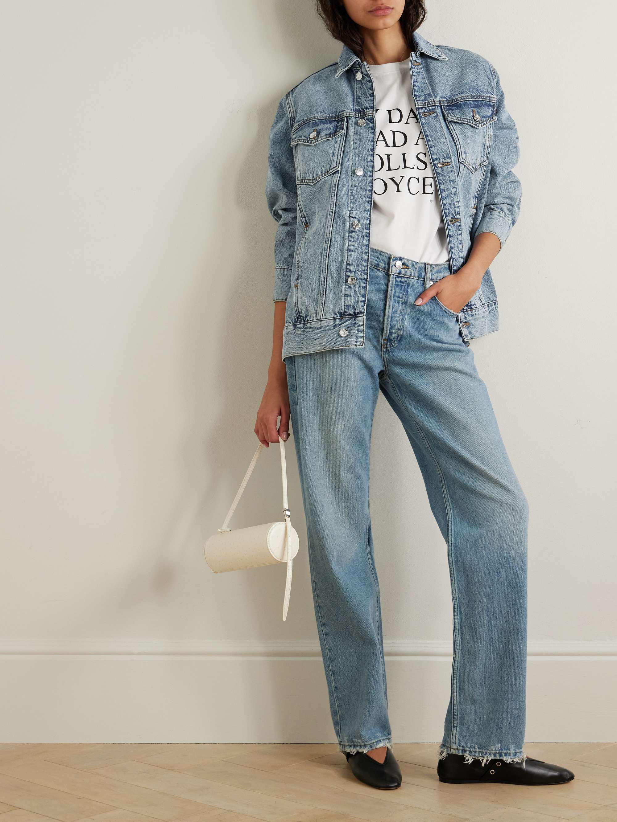 The Extended denim jacket view