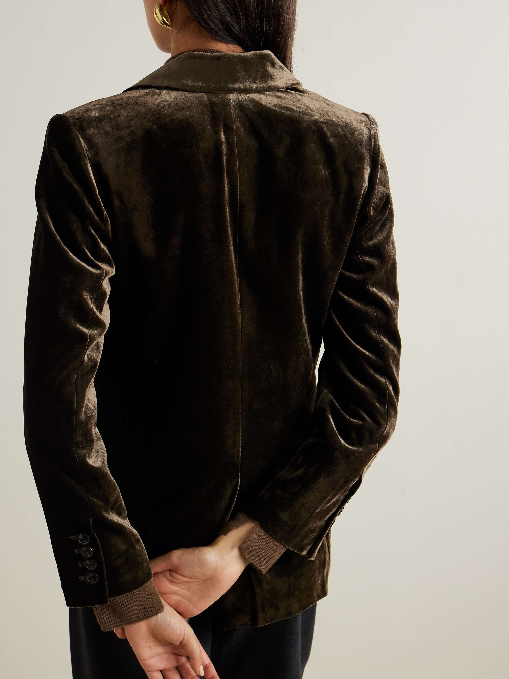 Velvet blazer view