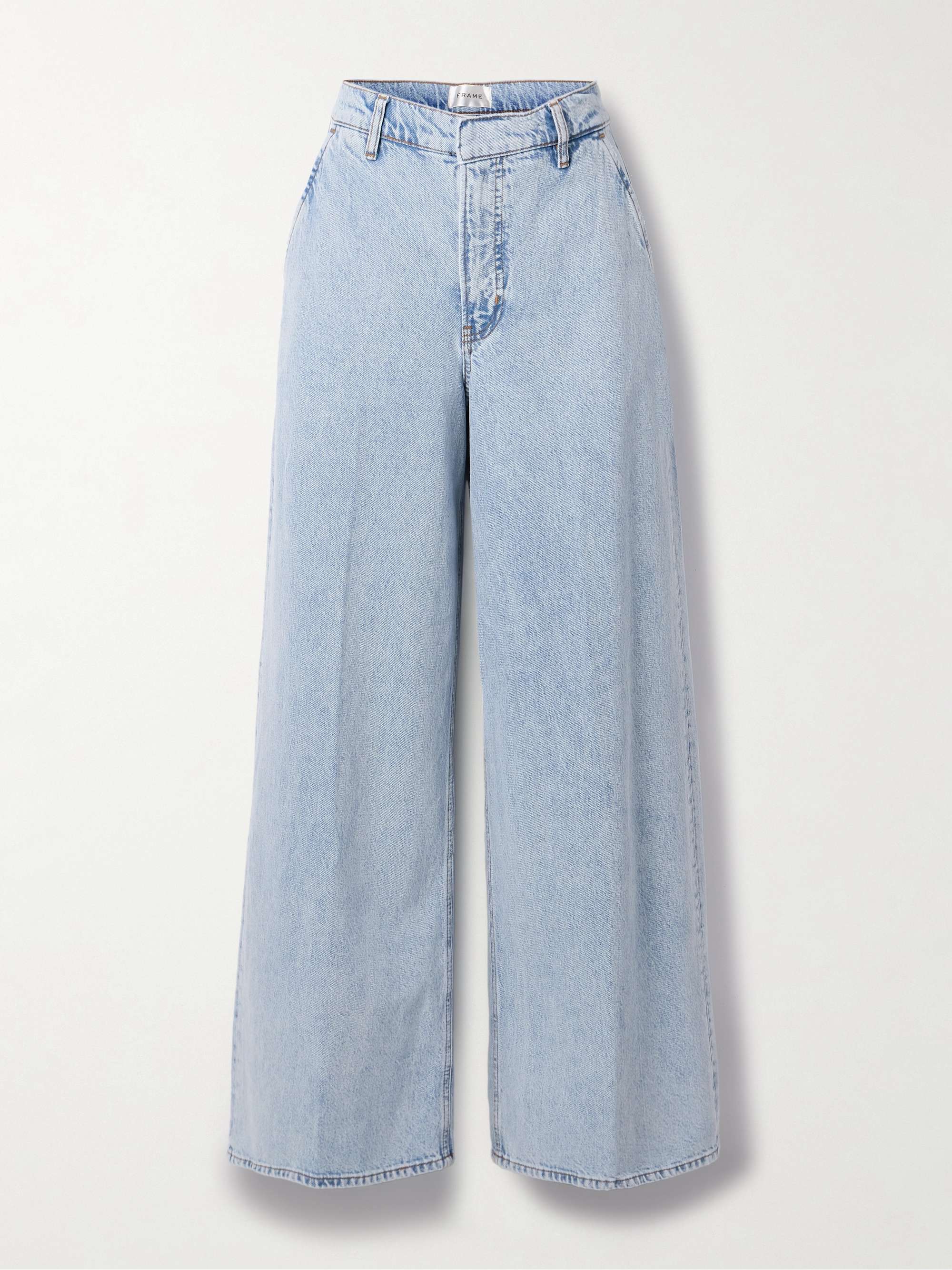 The Wide Trouser high-rise wide-leg organic jeans view