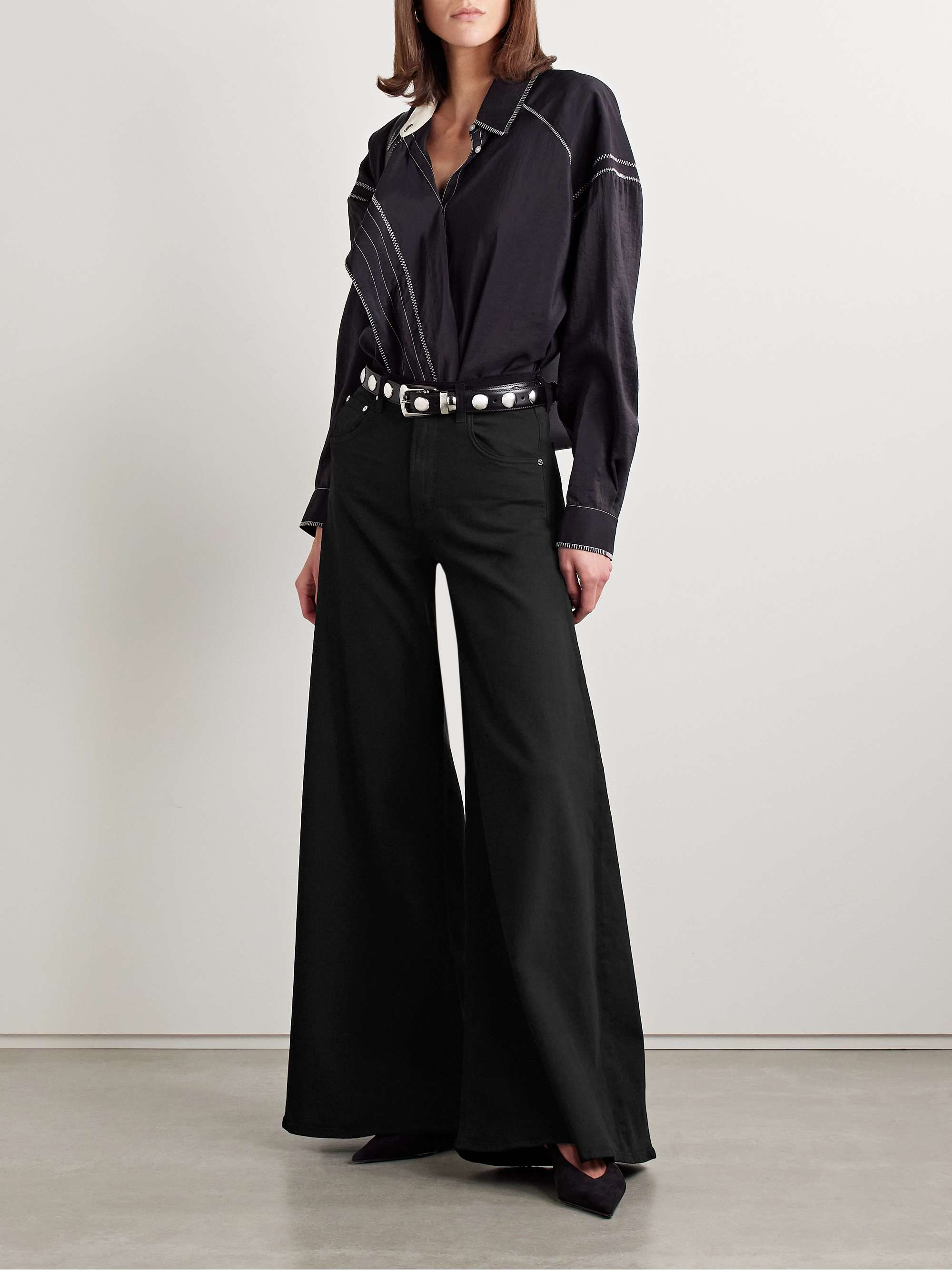 Amari Ultra high-rise wide-leg jeans view