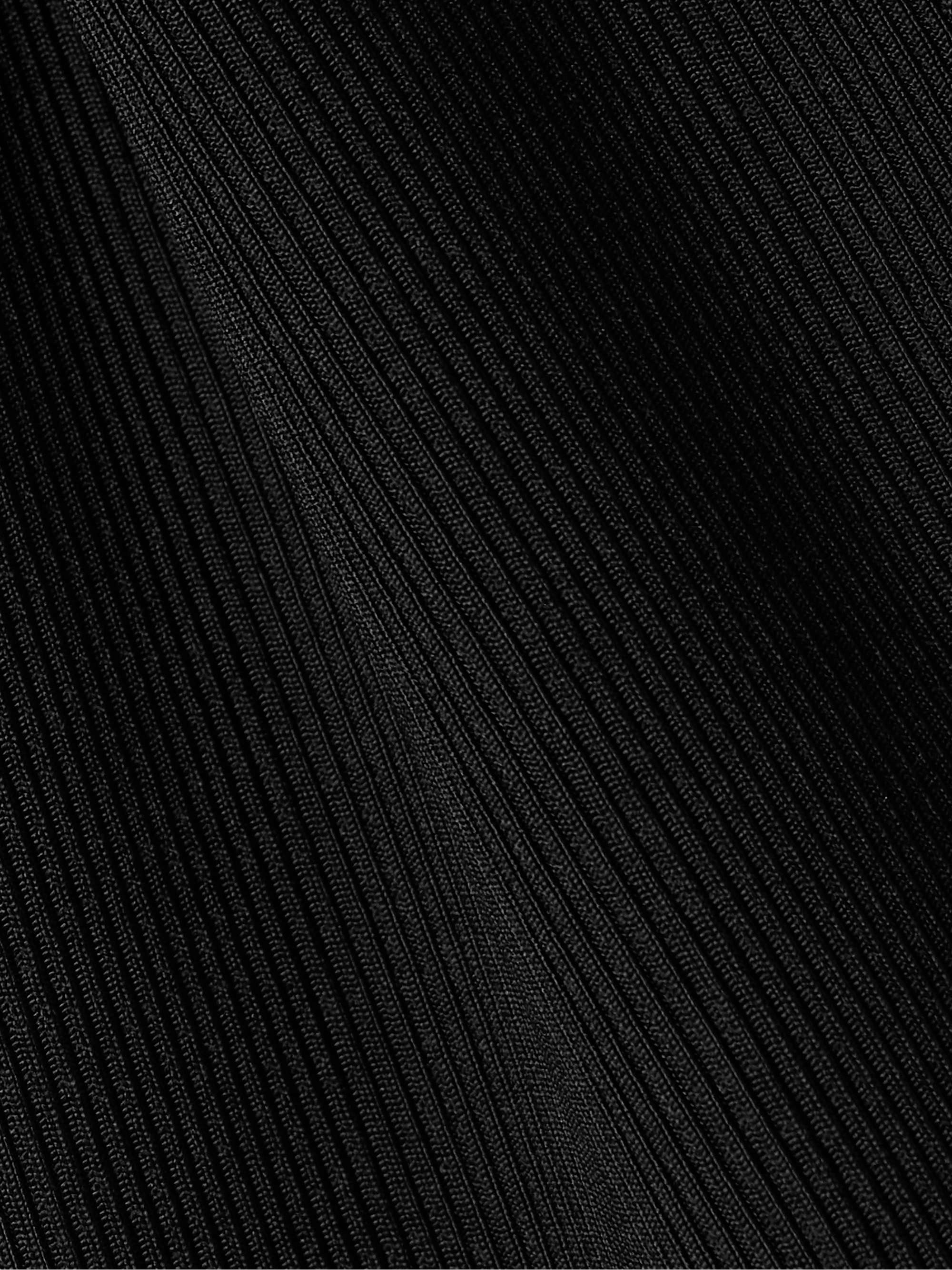 Ribbed jersey tank view