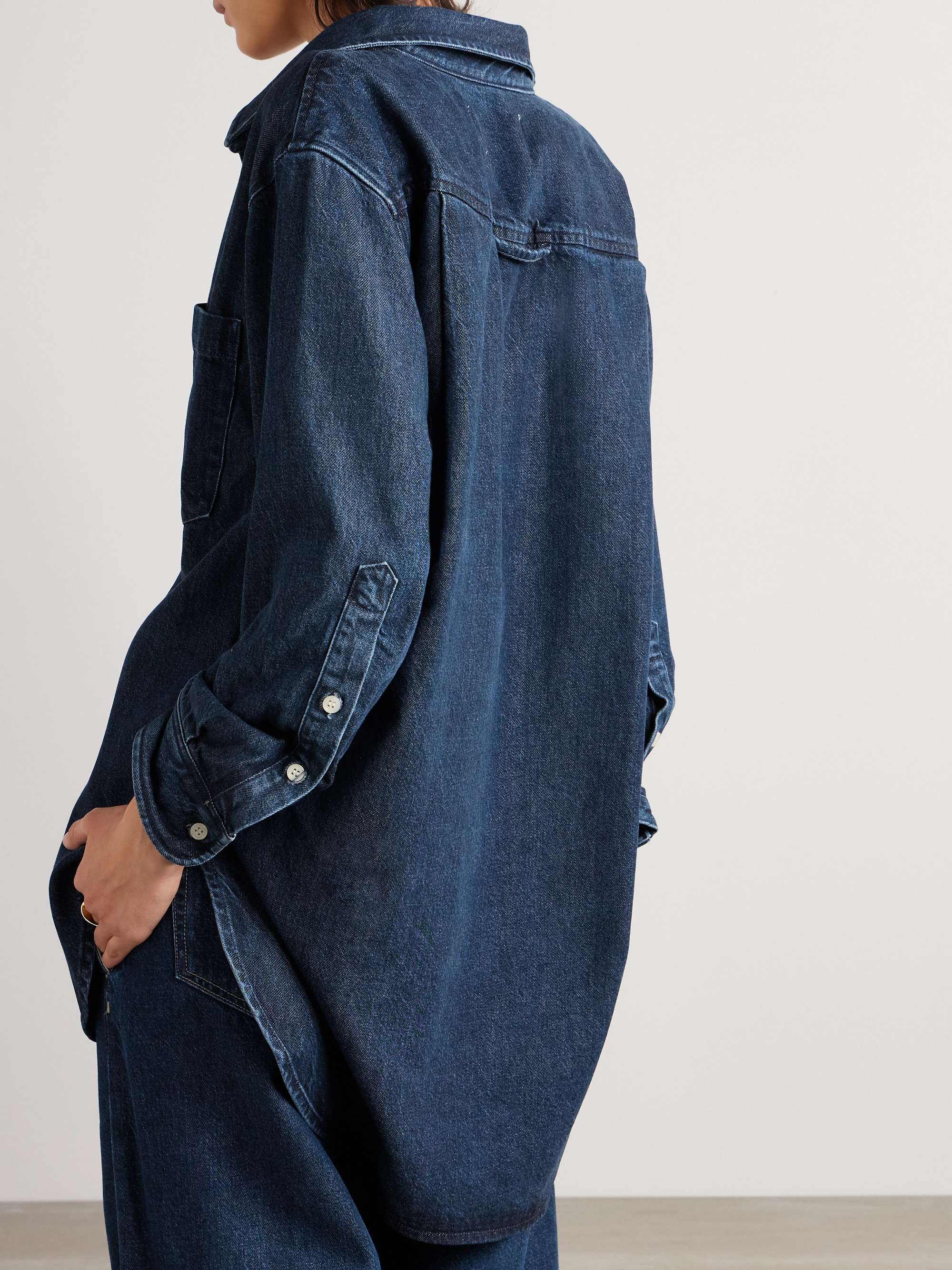 Kayla denim shirt view