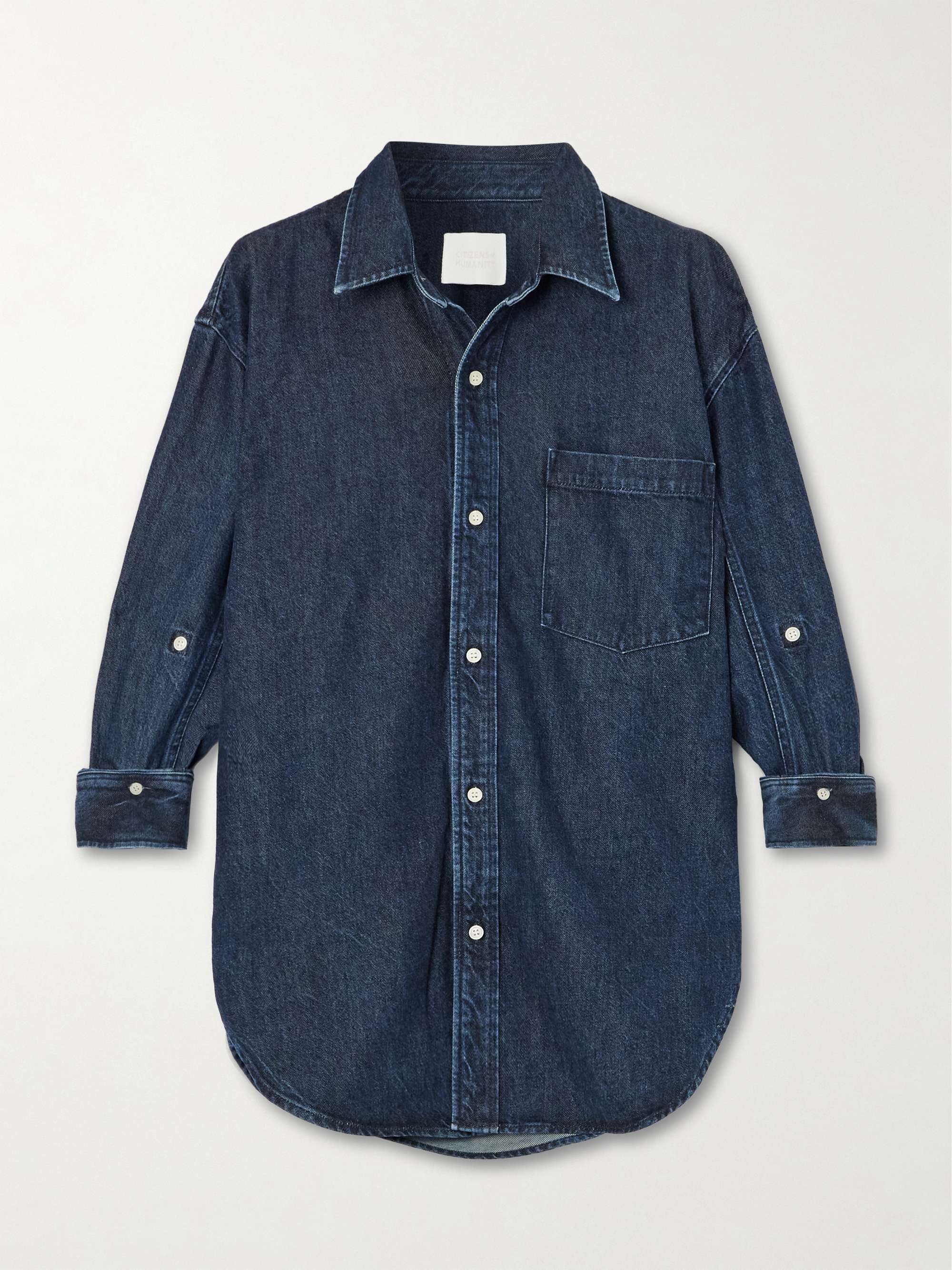 Kayla denim shirt view
