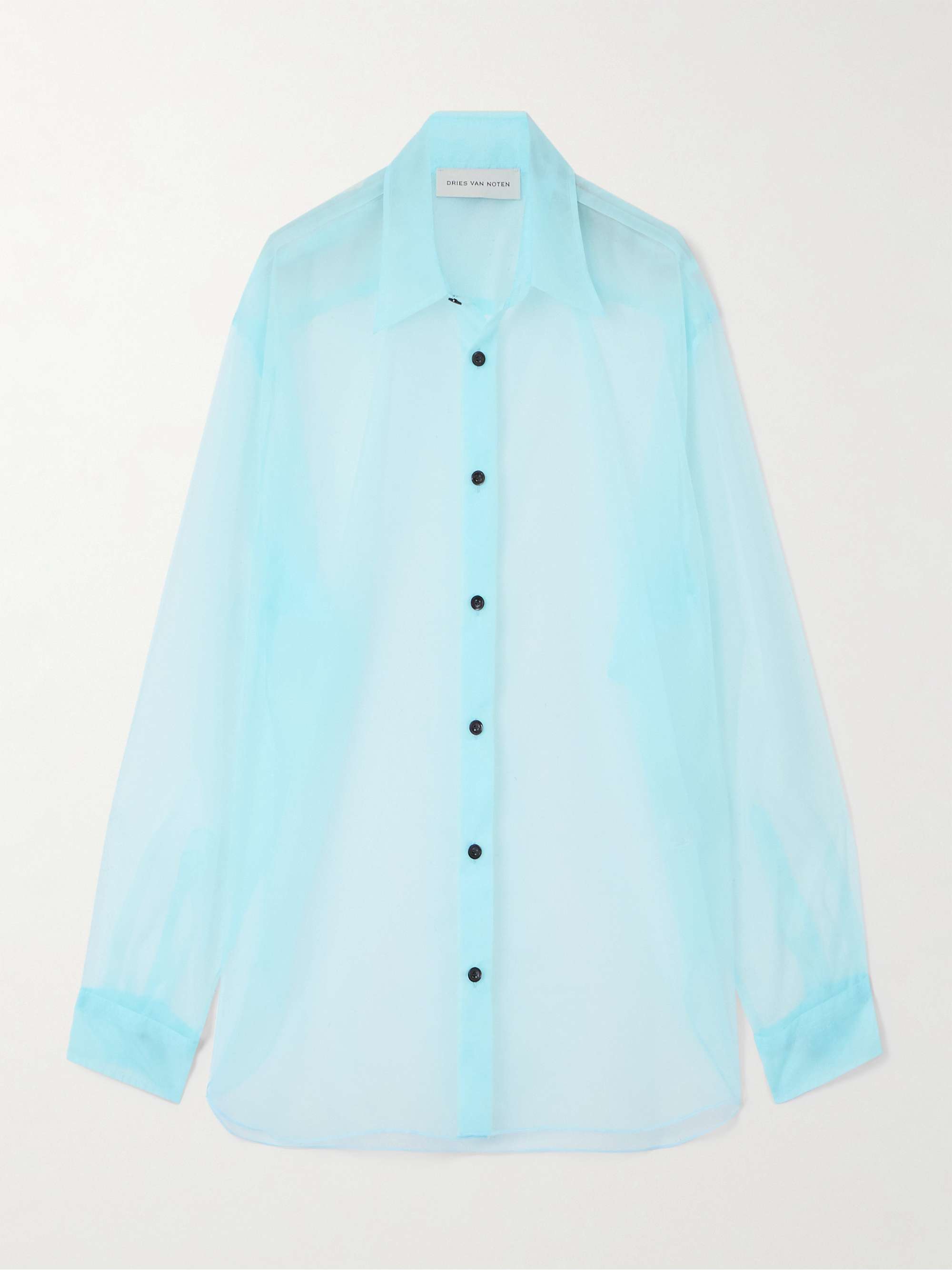 Oversized organza shirt view