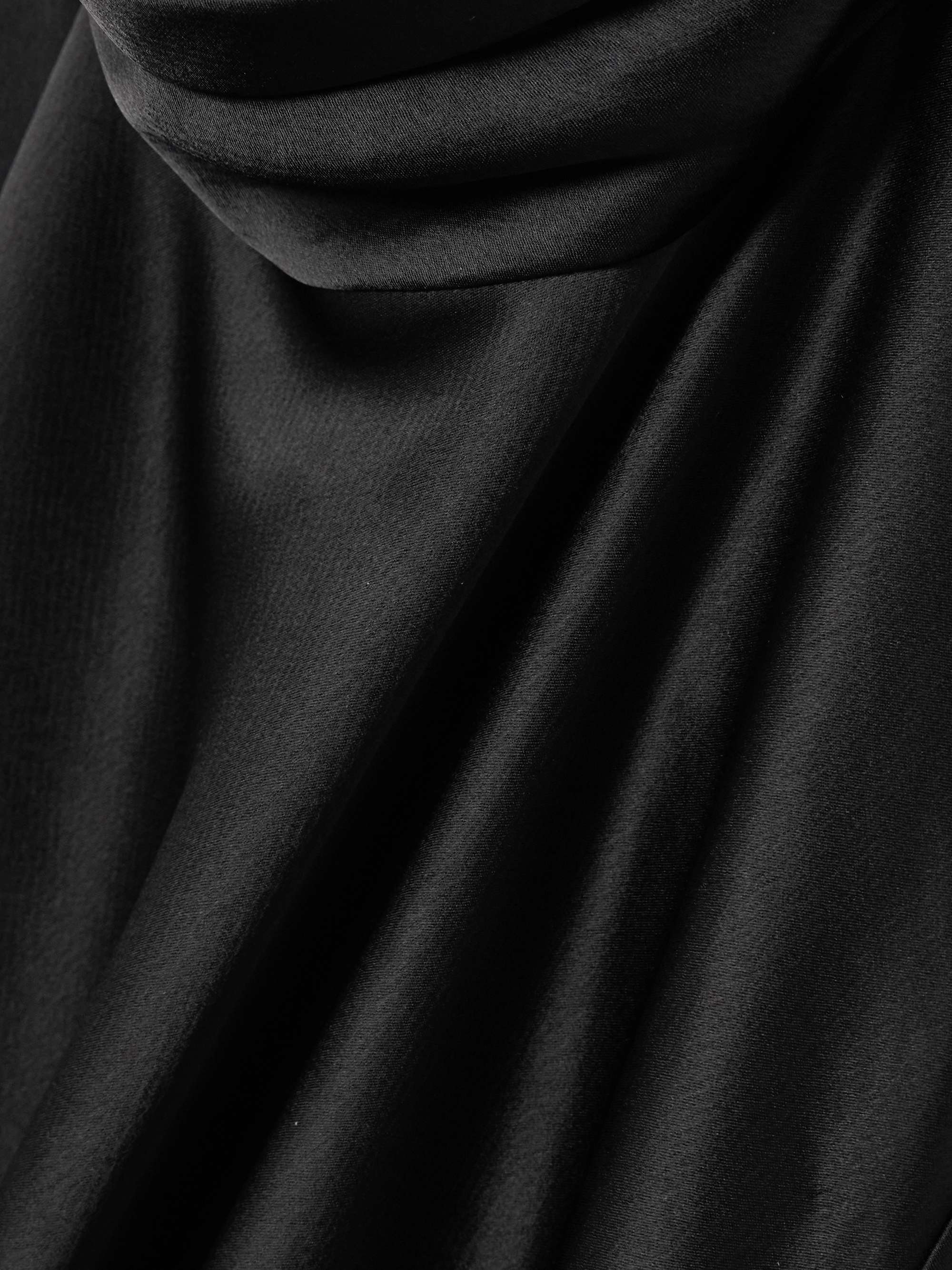 Barb draped satin blouse view