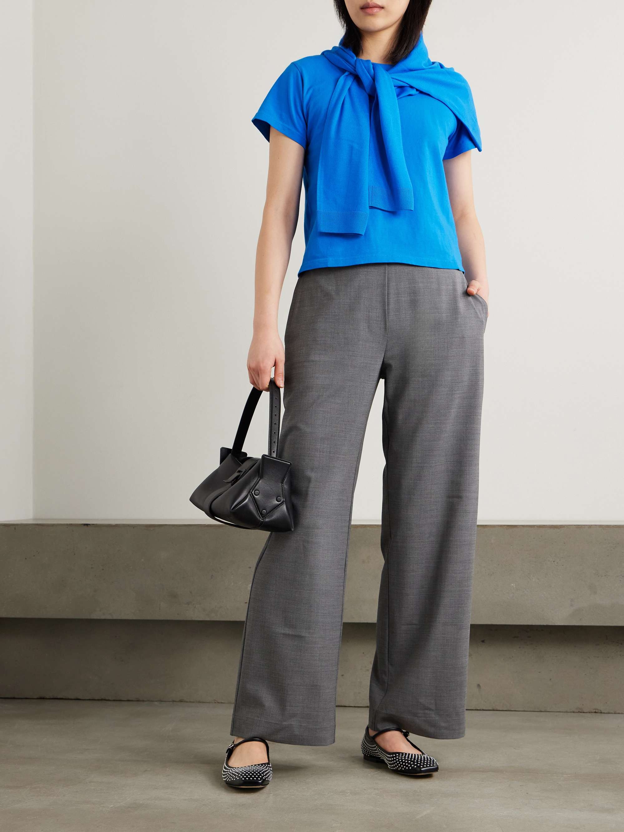 The Margo cotton-jersey T-shirt view