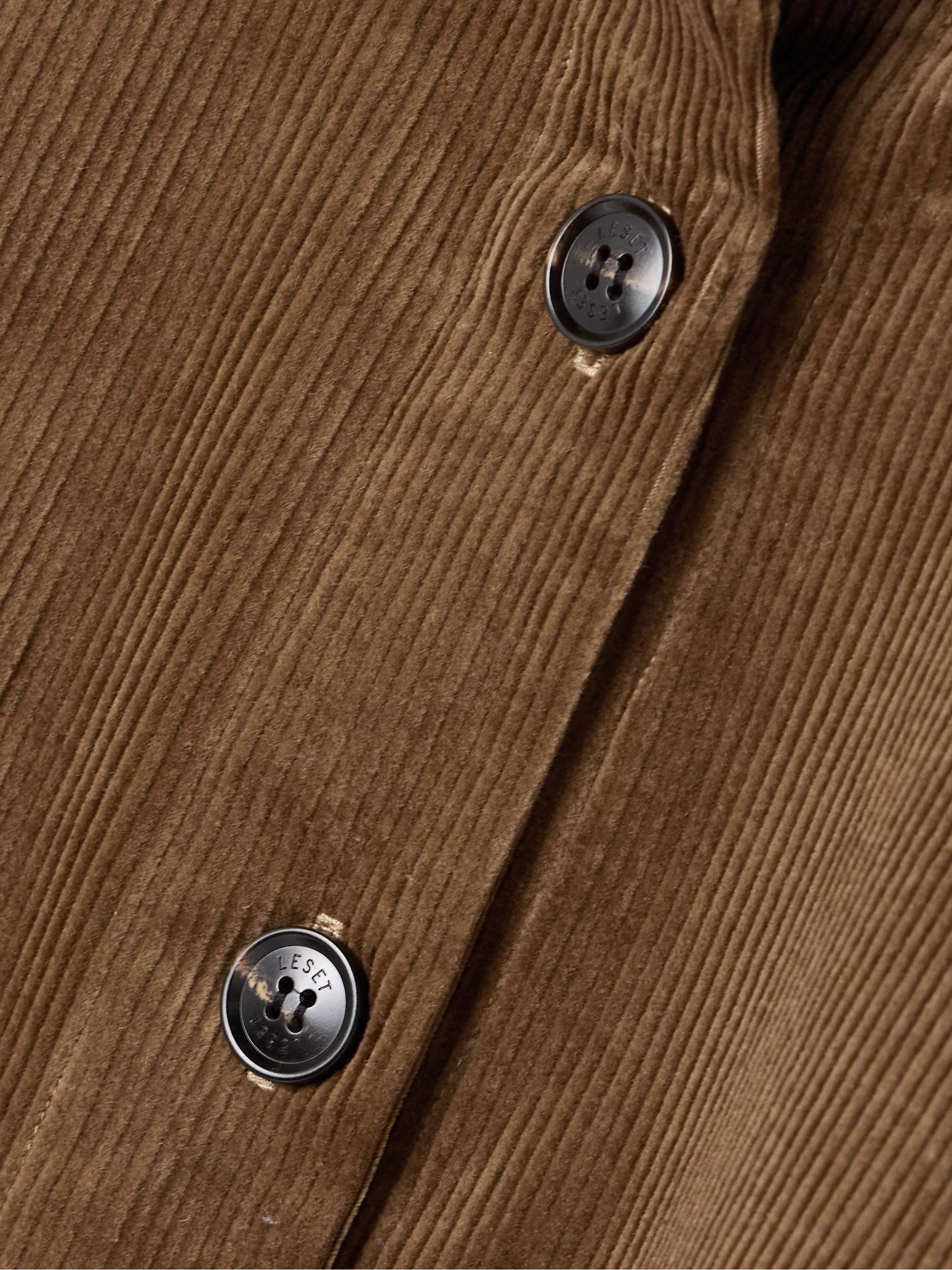 Cotton-blend corduroy jacket view
