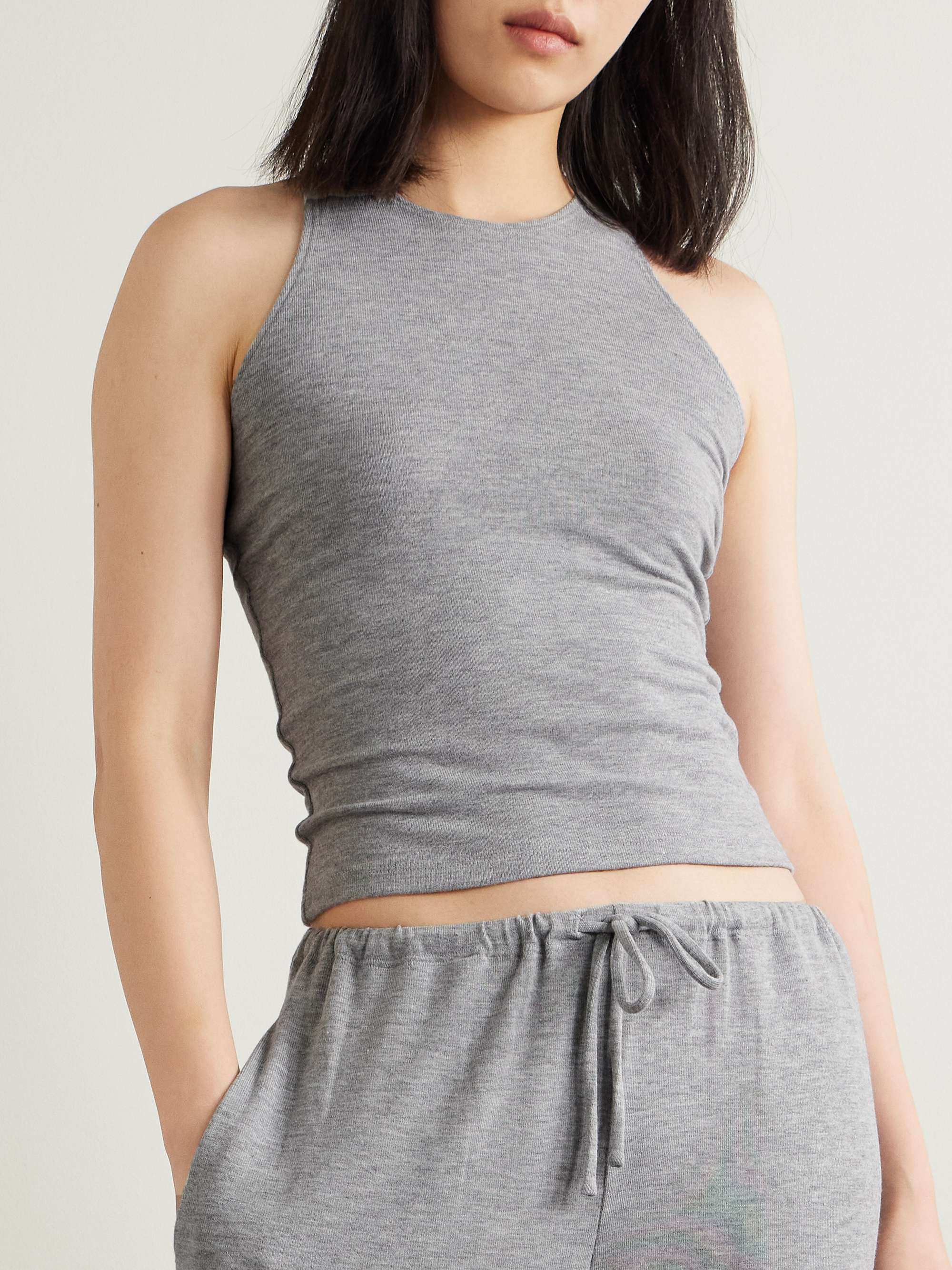 Lauren mélange knitted tank view