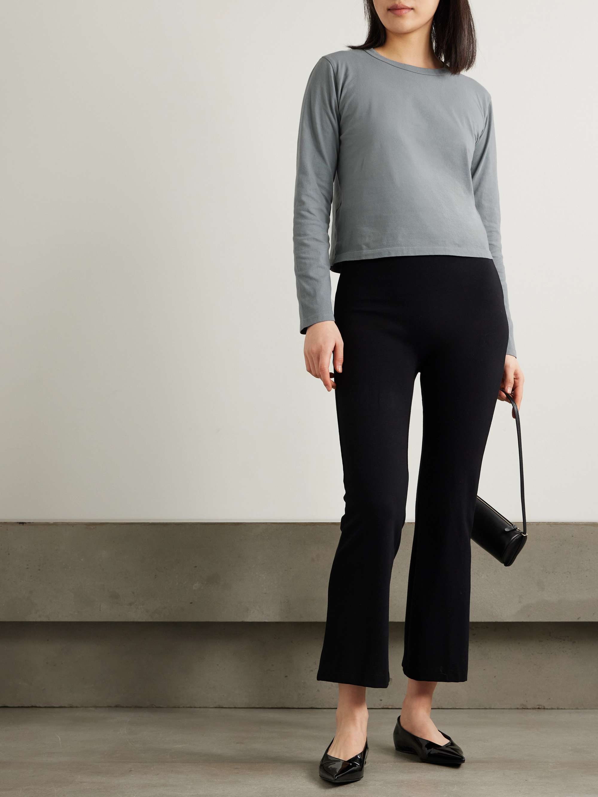 Margo cotton-jersey T-shirt view