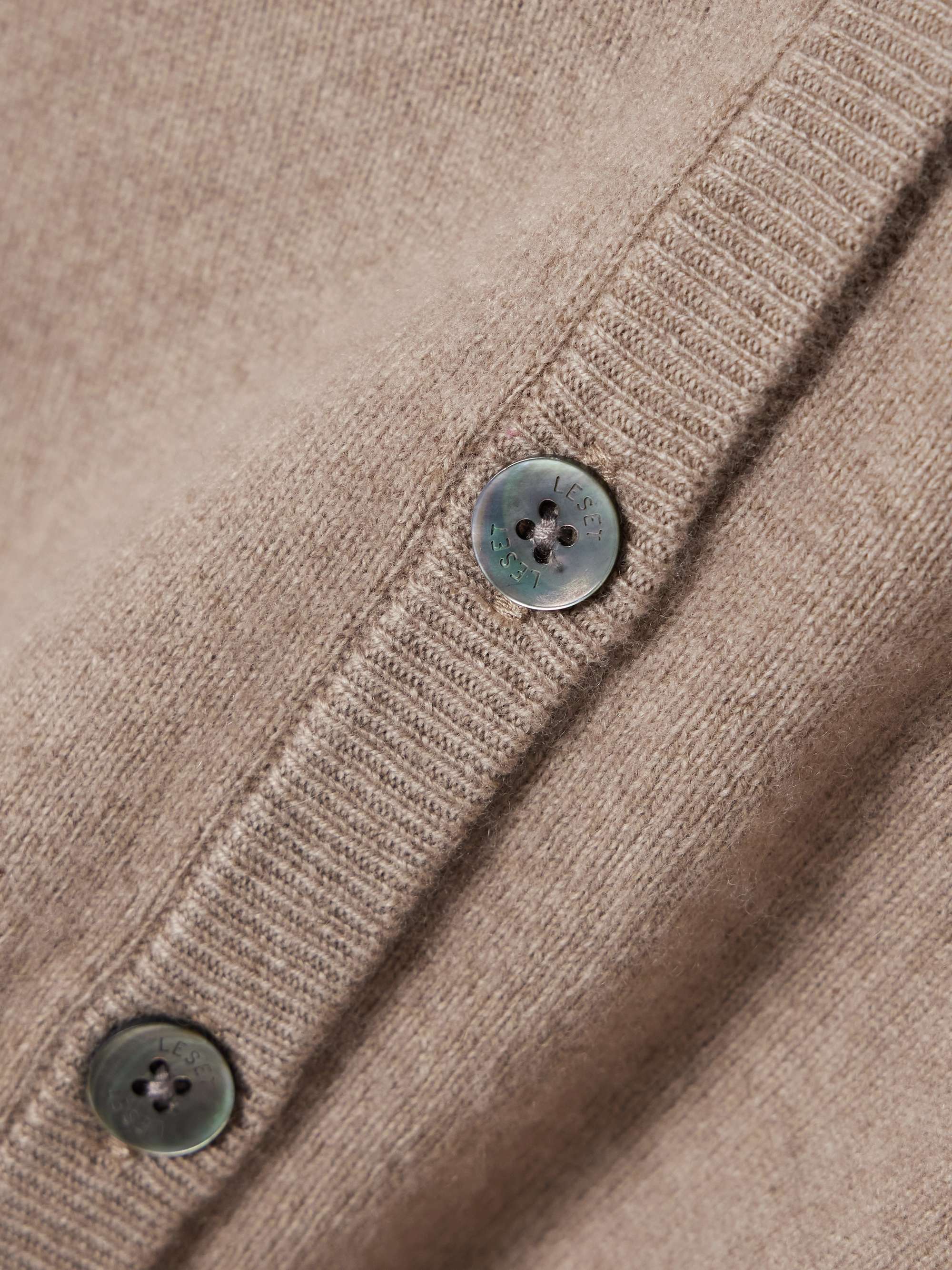 Zoe mélange knitted cardigan view