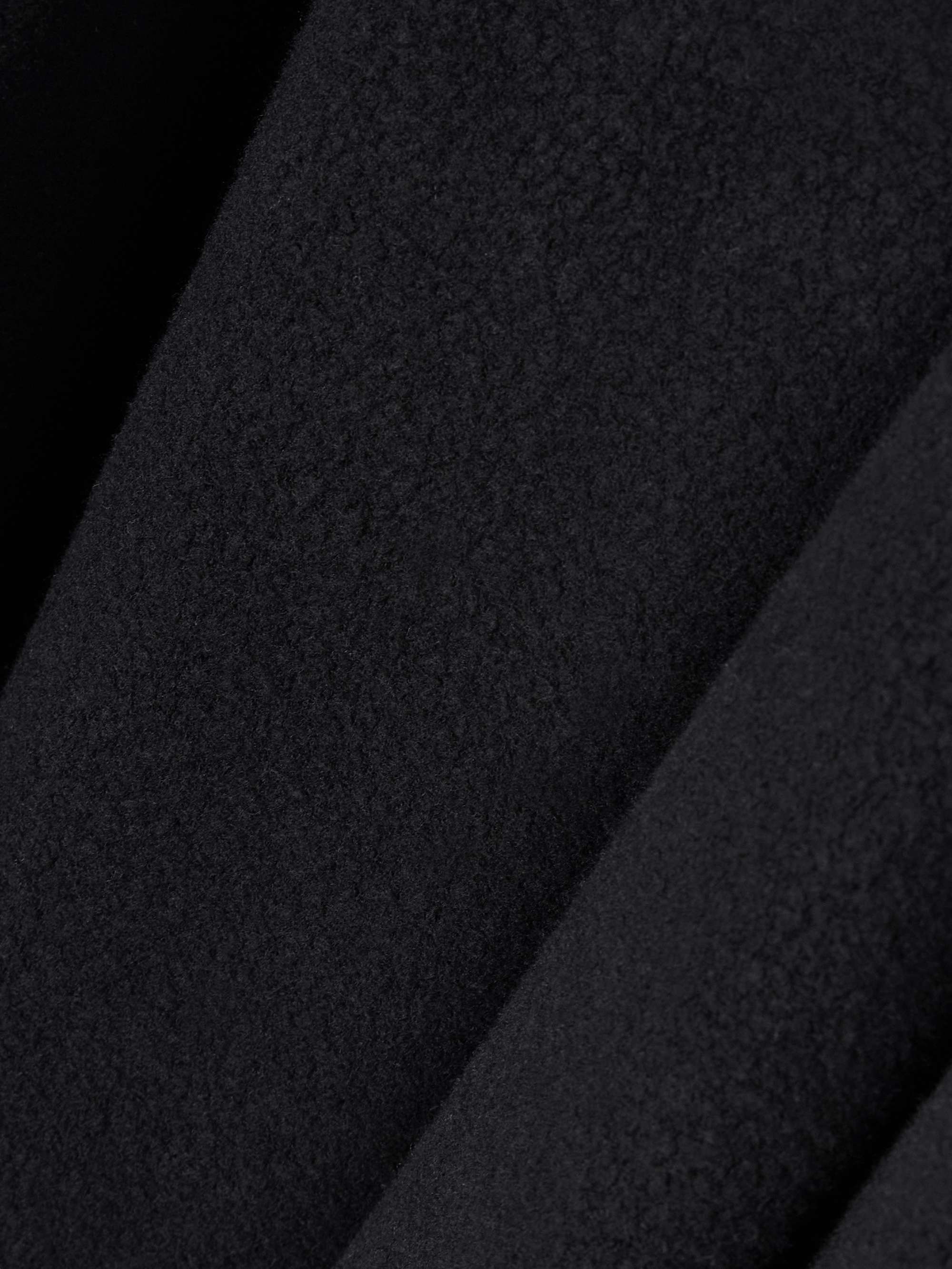 Teddy fleece Henley top view