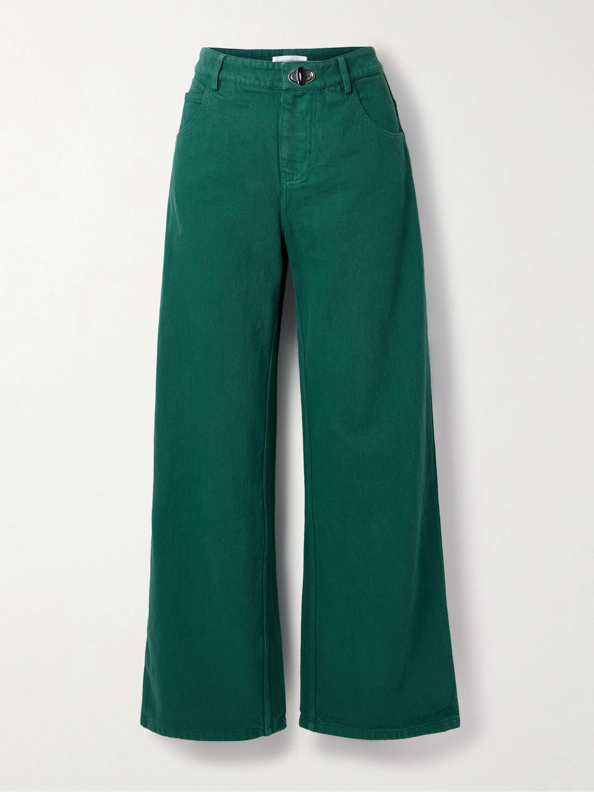 Calibre high-rise wide-leg jeans view