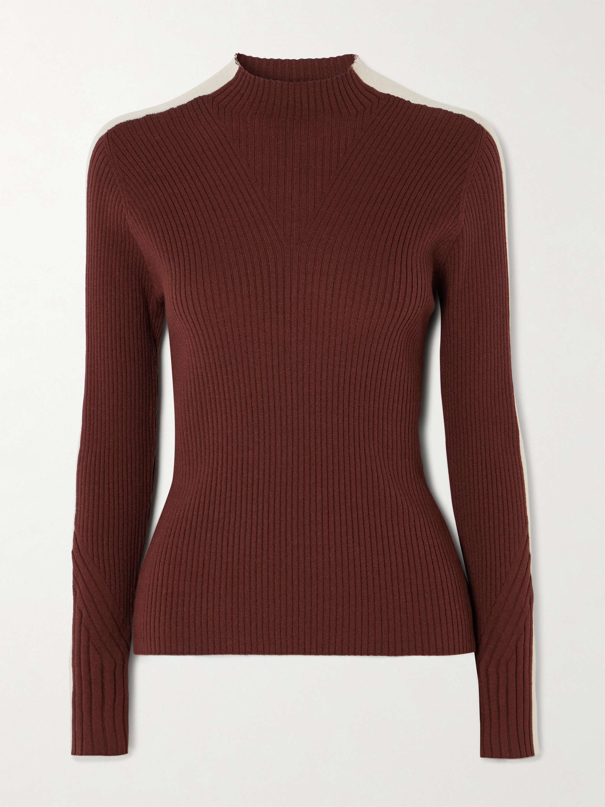 Wilshire ribbed-knit sweater view