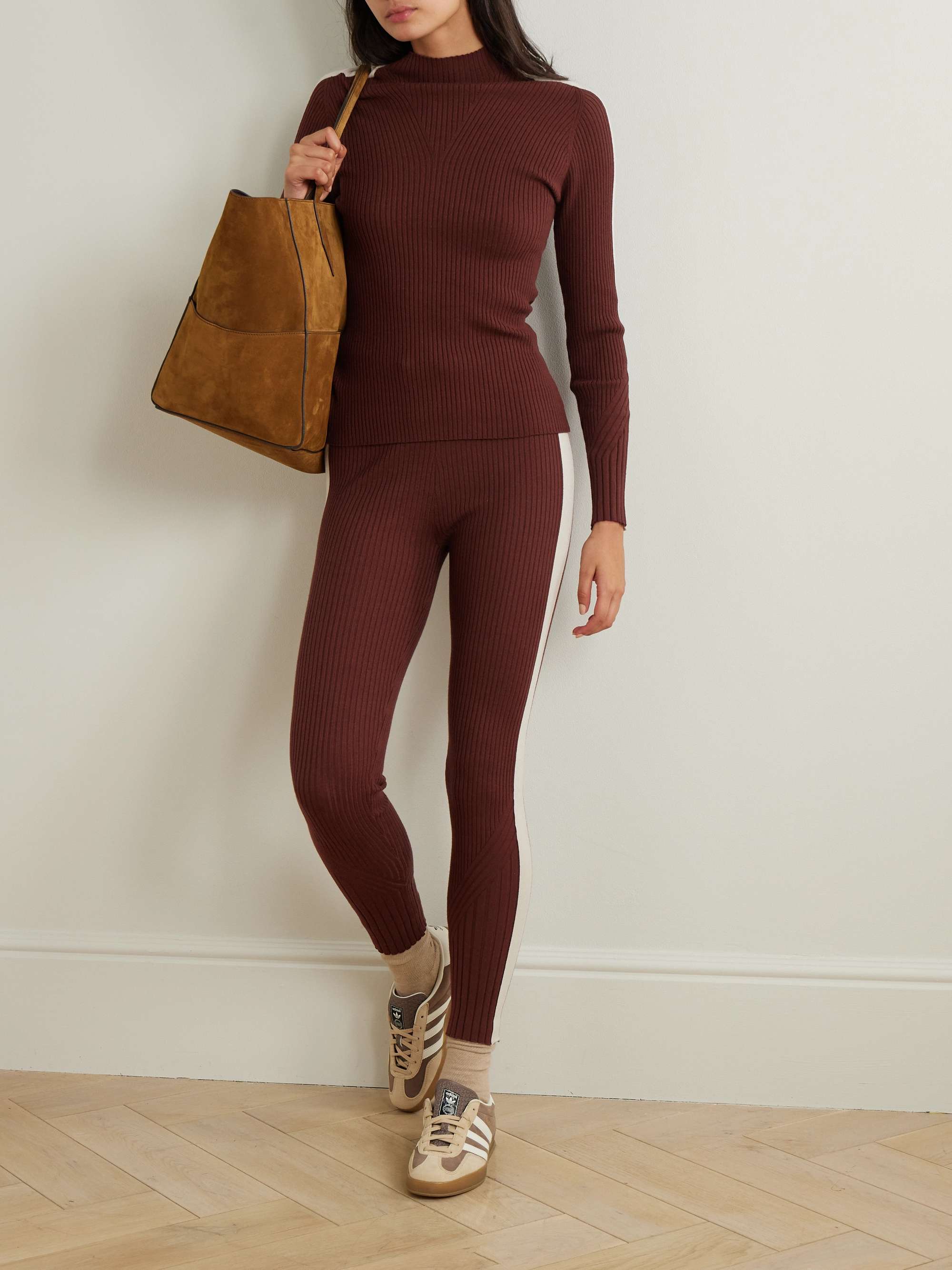 Wilshire ribbed-knit sweater view