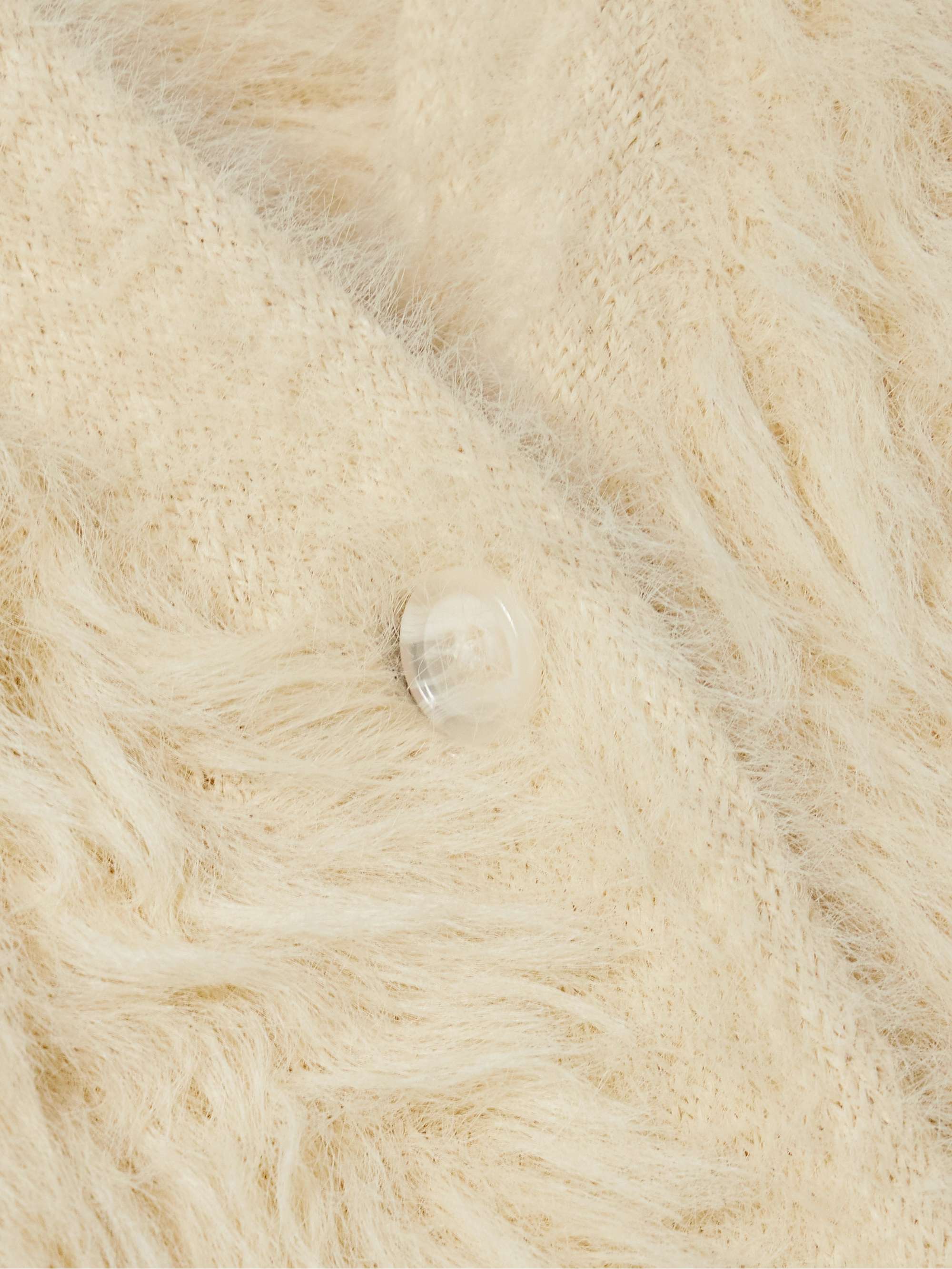 Balloon faux fur cardigan view