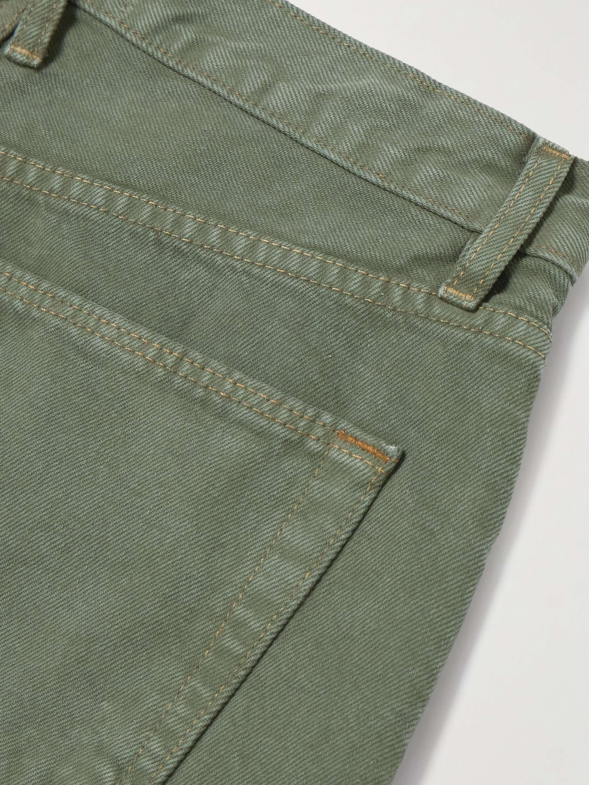 Tess Long high-rise wide-leg jeans view