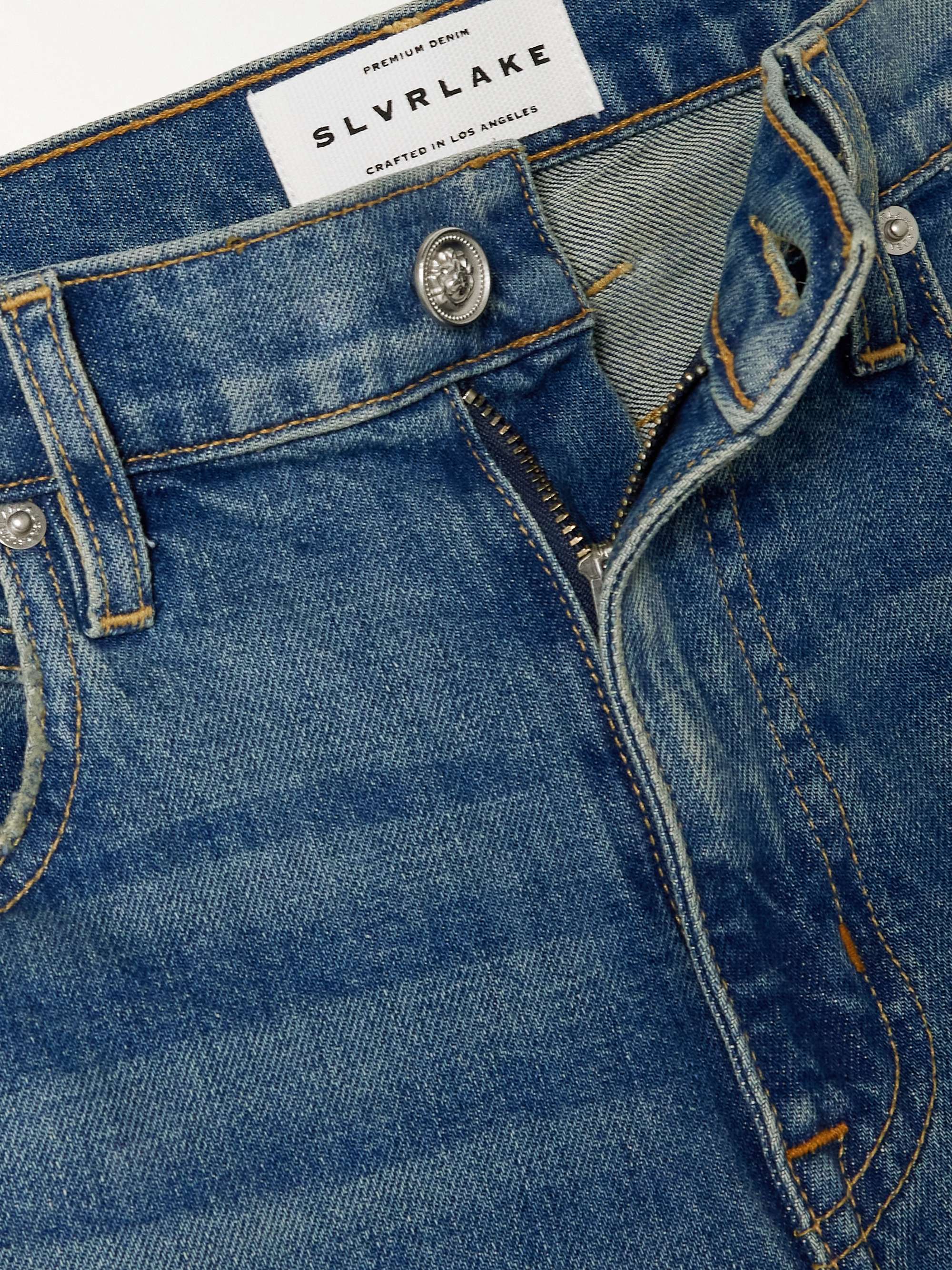 Sophie Long mid-rise straight-leg organic jeans view